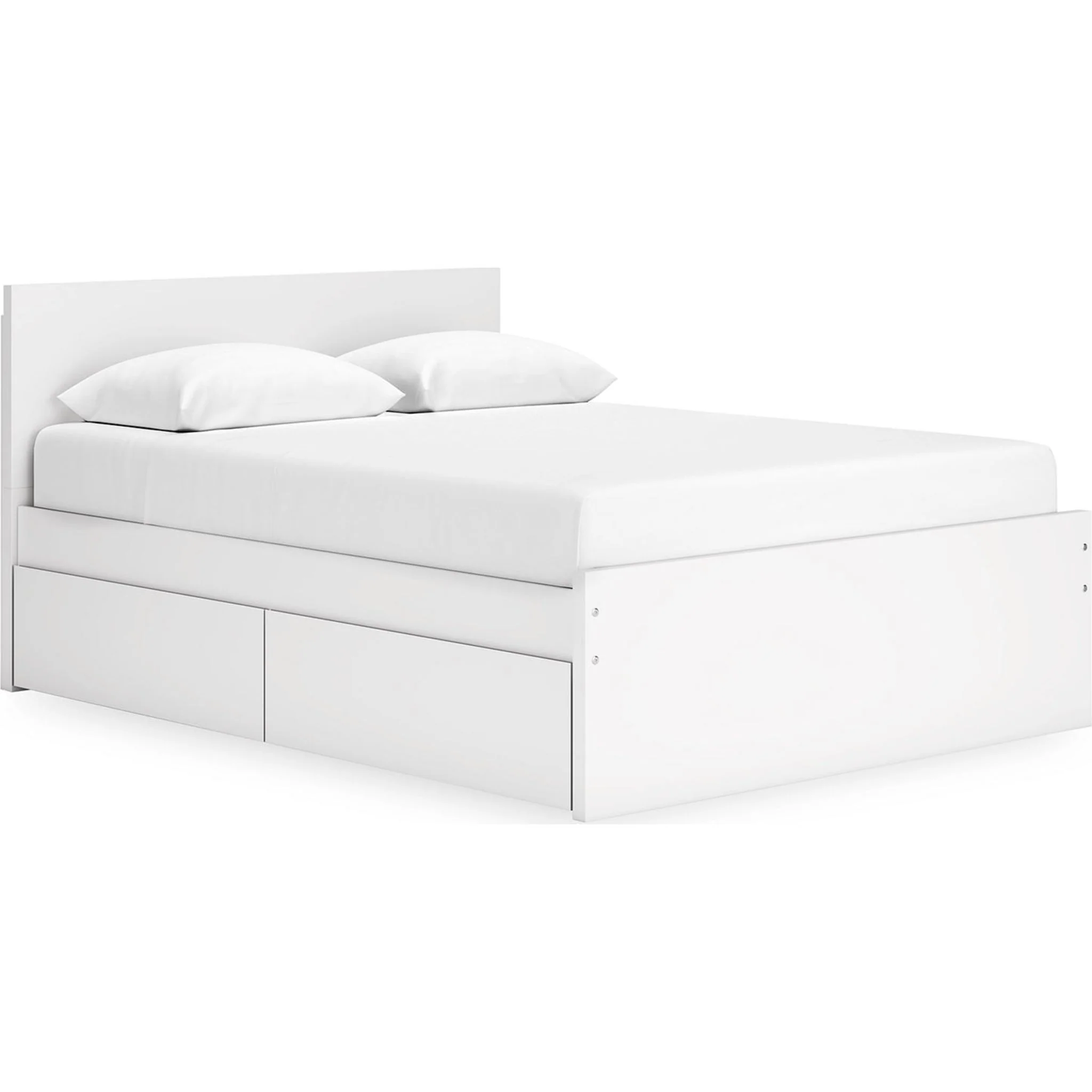 Onita Queen Storage Bed - White