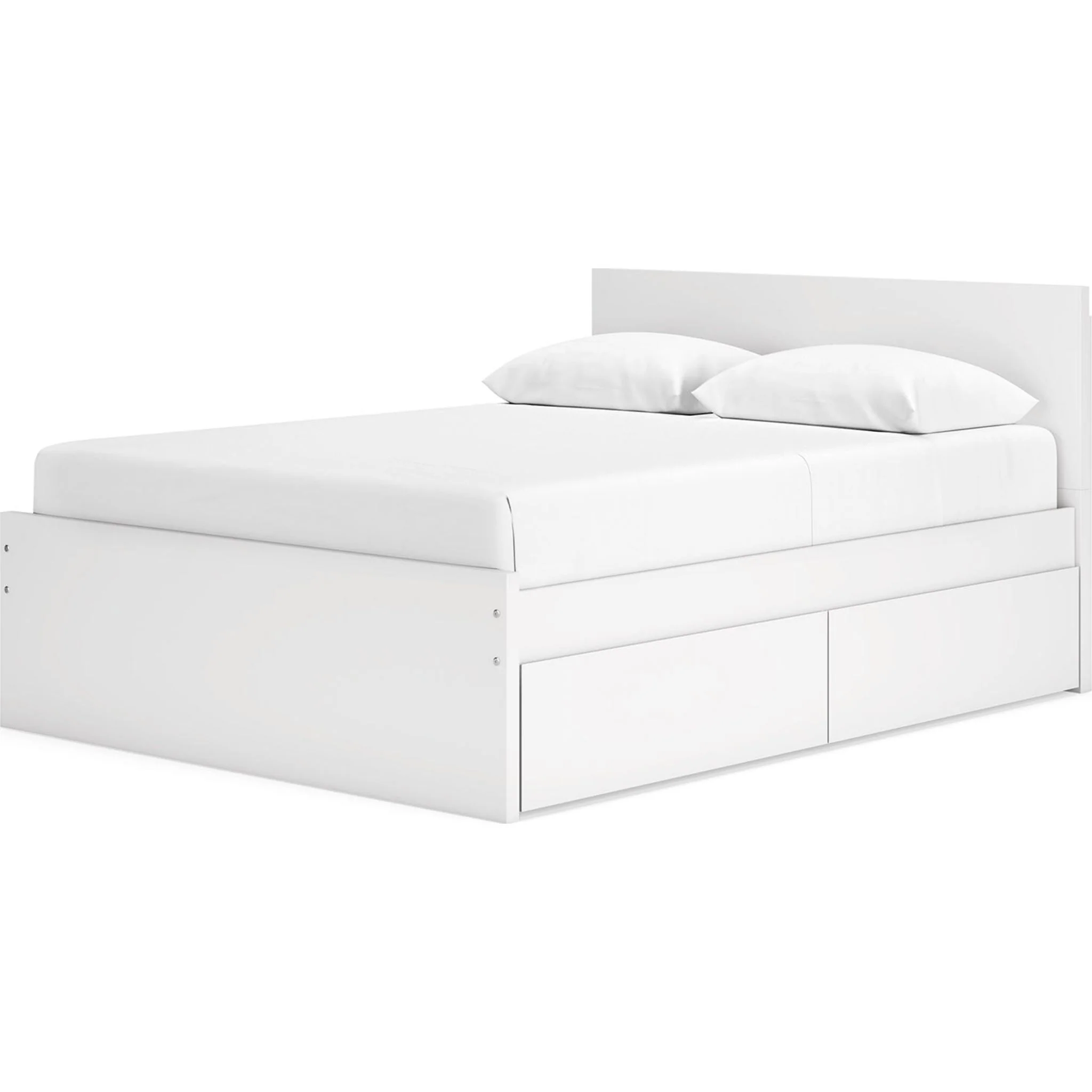 Onita Queen Storage Bed - White - Image 3