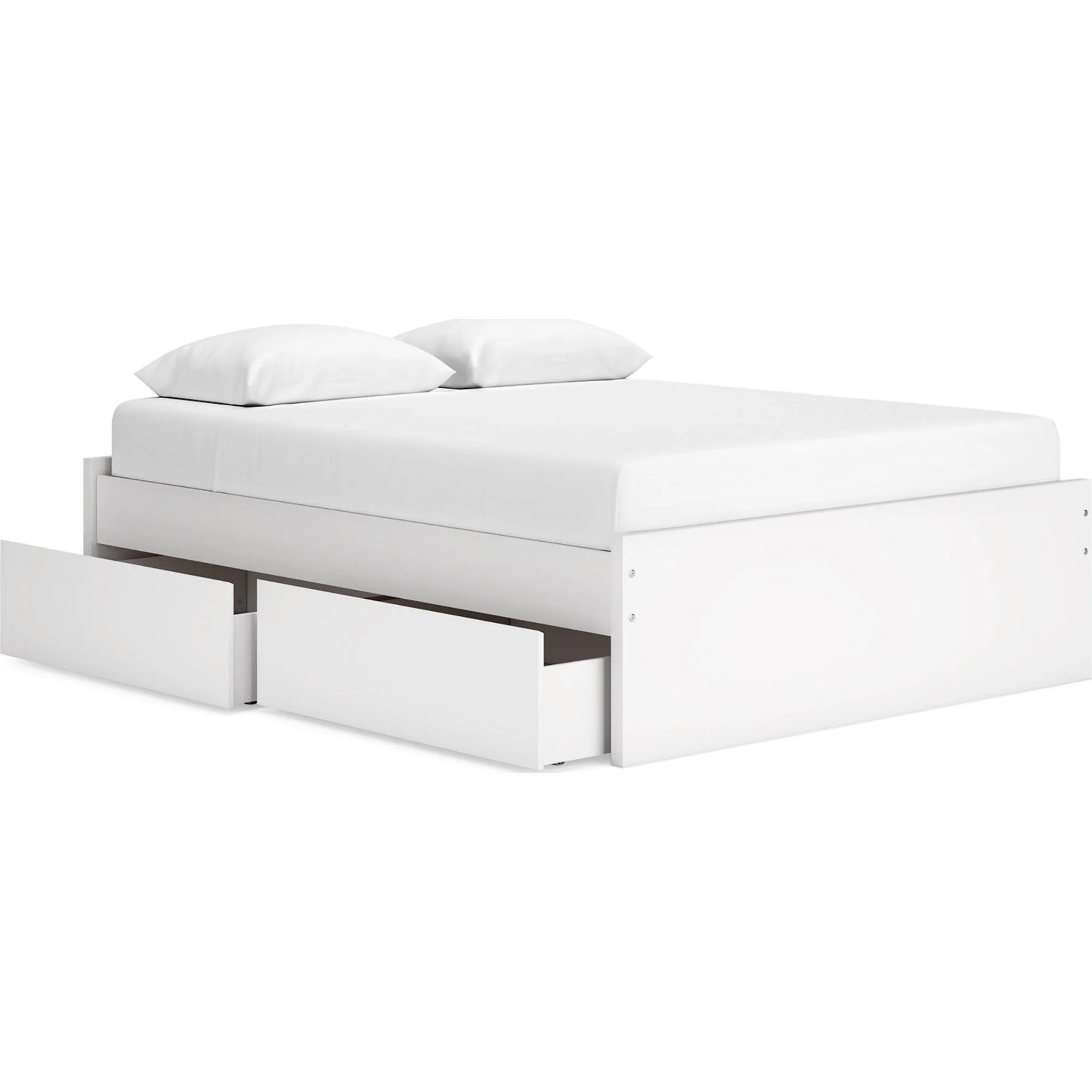 Onita Queen Storage Bed - White - Image 4