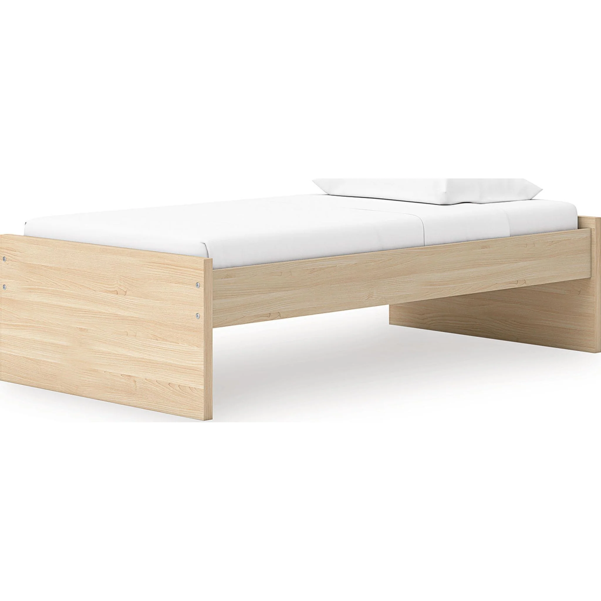 Onita Twin Platform Bed - Natural - Image 3