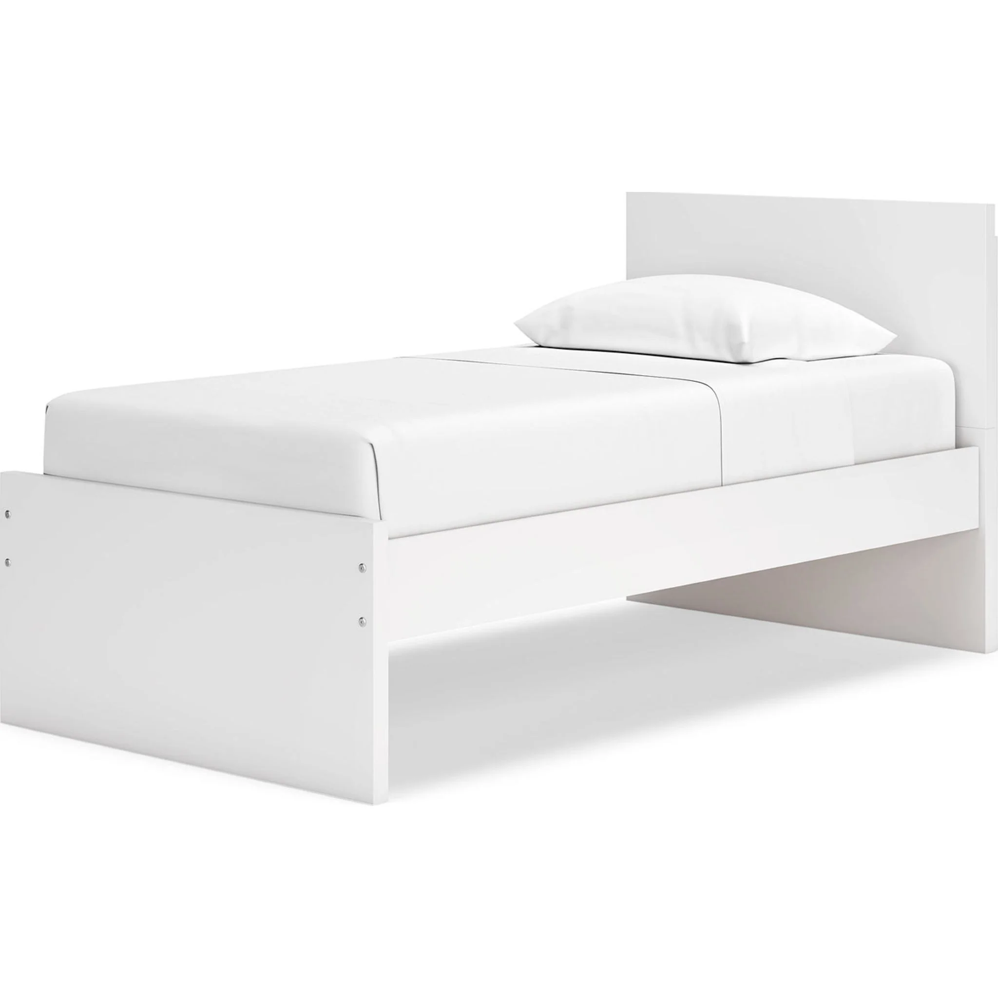Onita Twin Platform Bed - White - Image 3