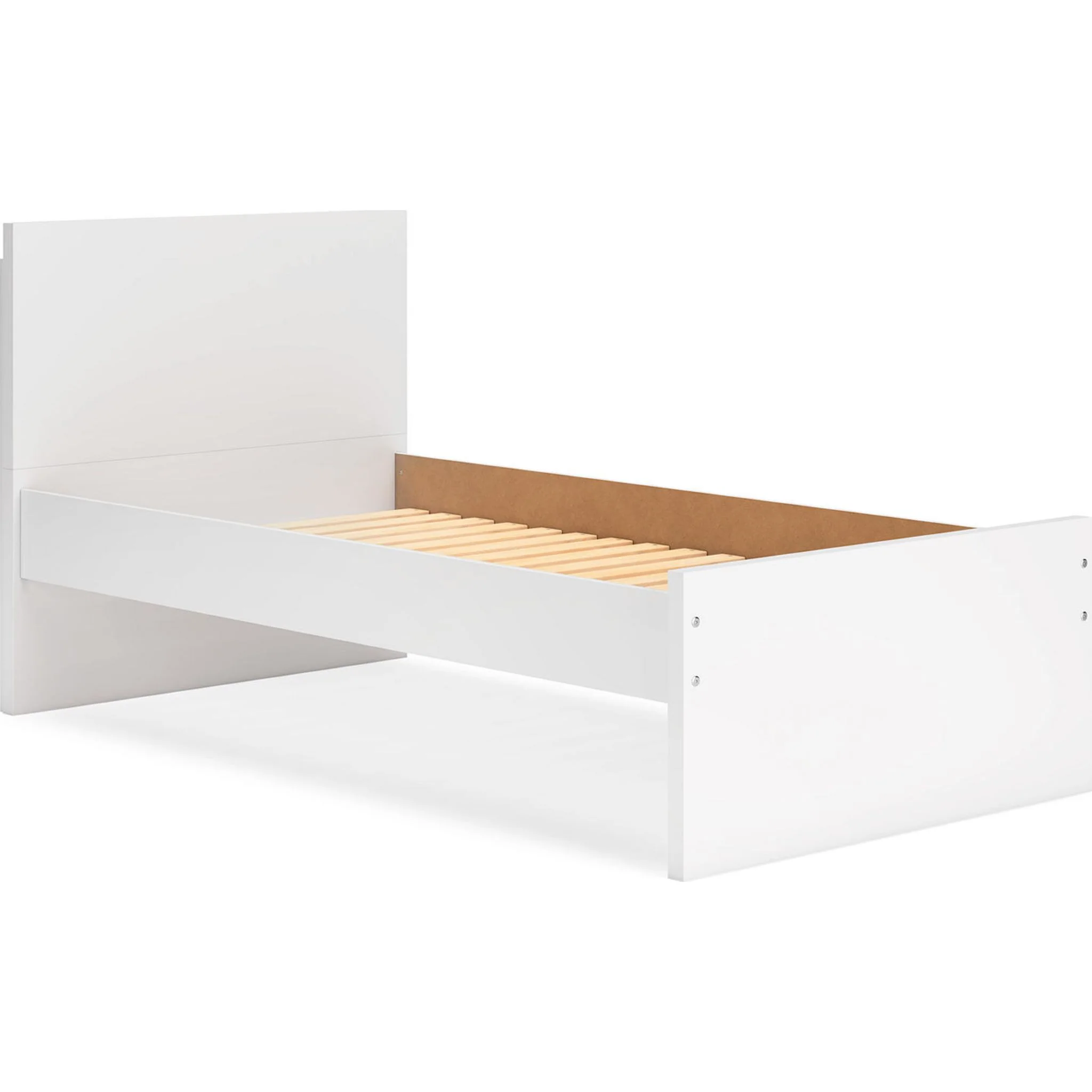 Onita Twin Platform Bed - White - Image 4