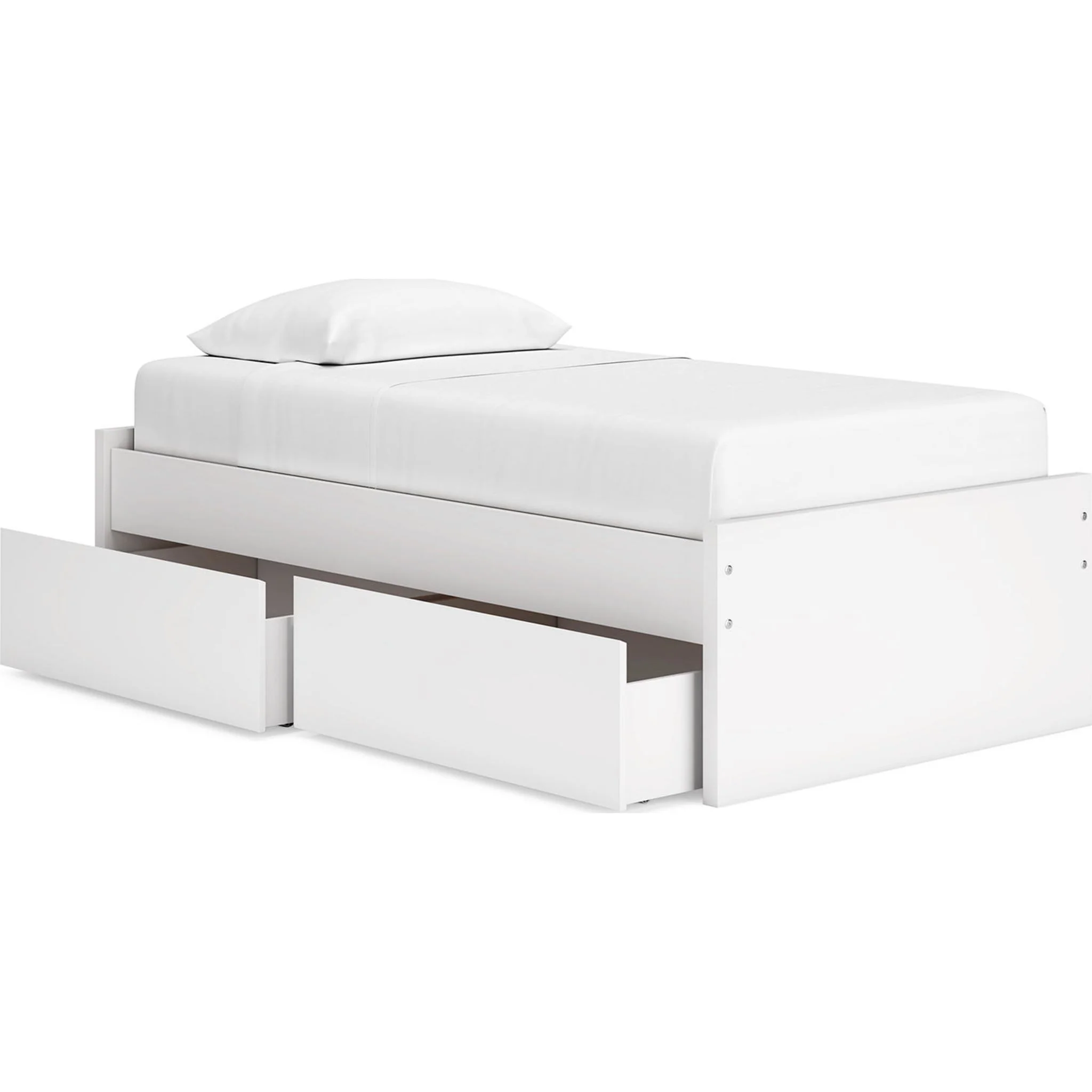 Onita Twin Platform Bed - White - Image 2