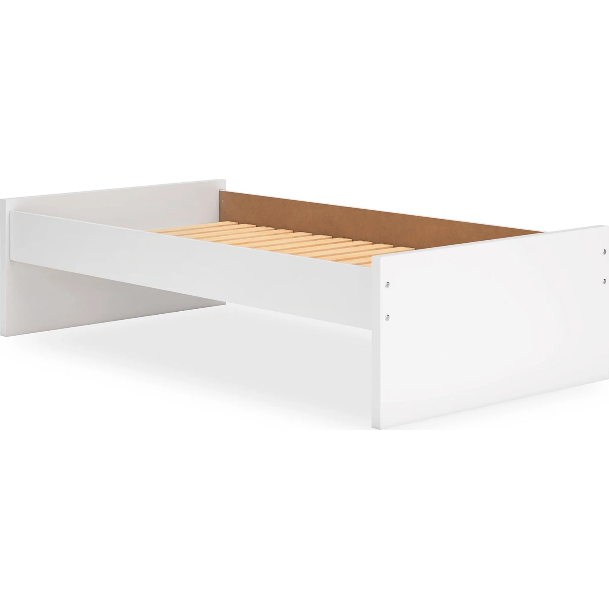 Onita Twin Platform Bed - White - Image 5