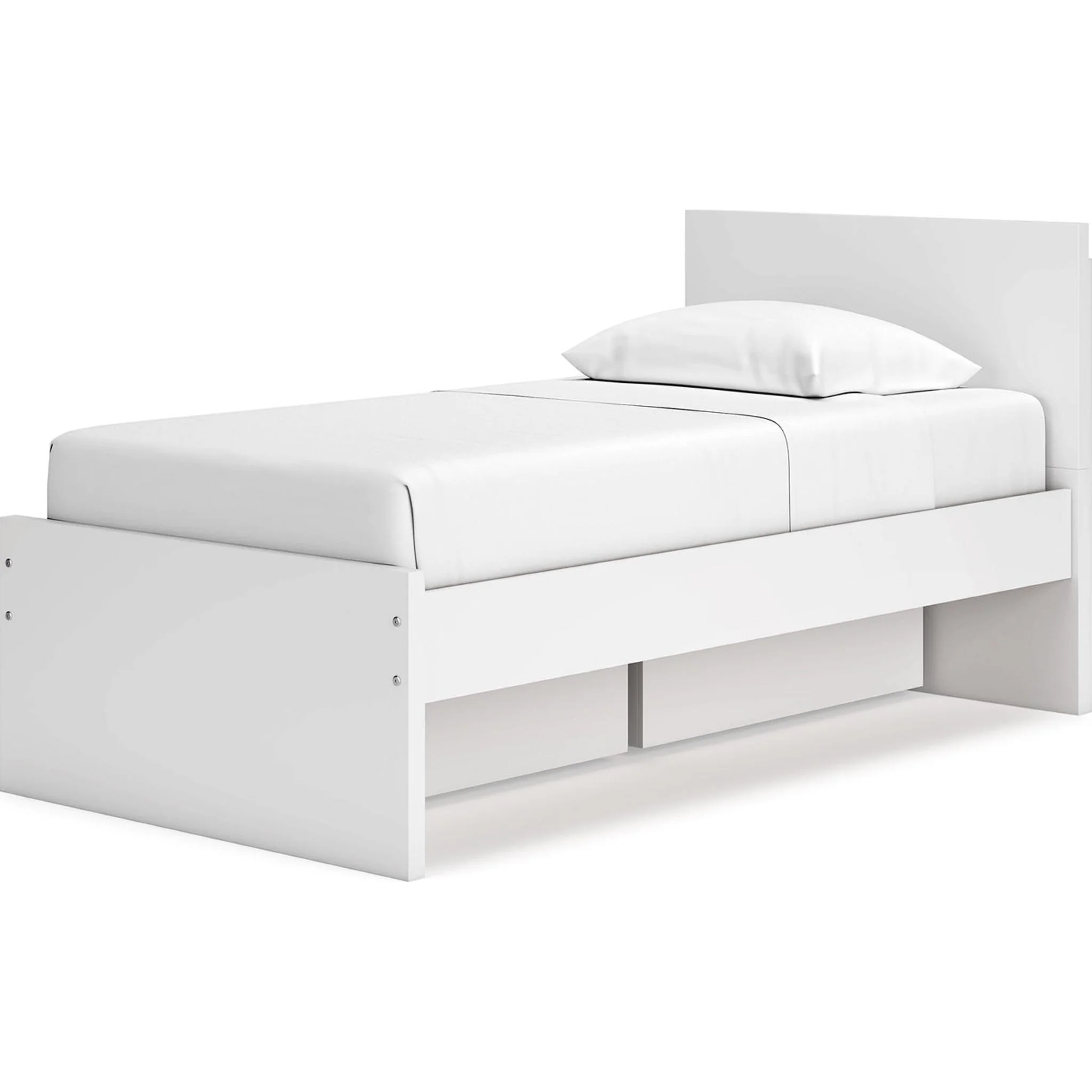 Onita Twin Storage Bed - White - Image 3