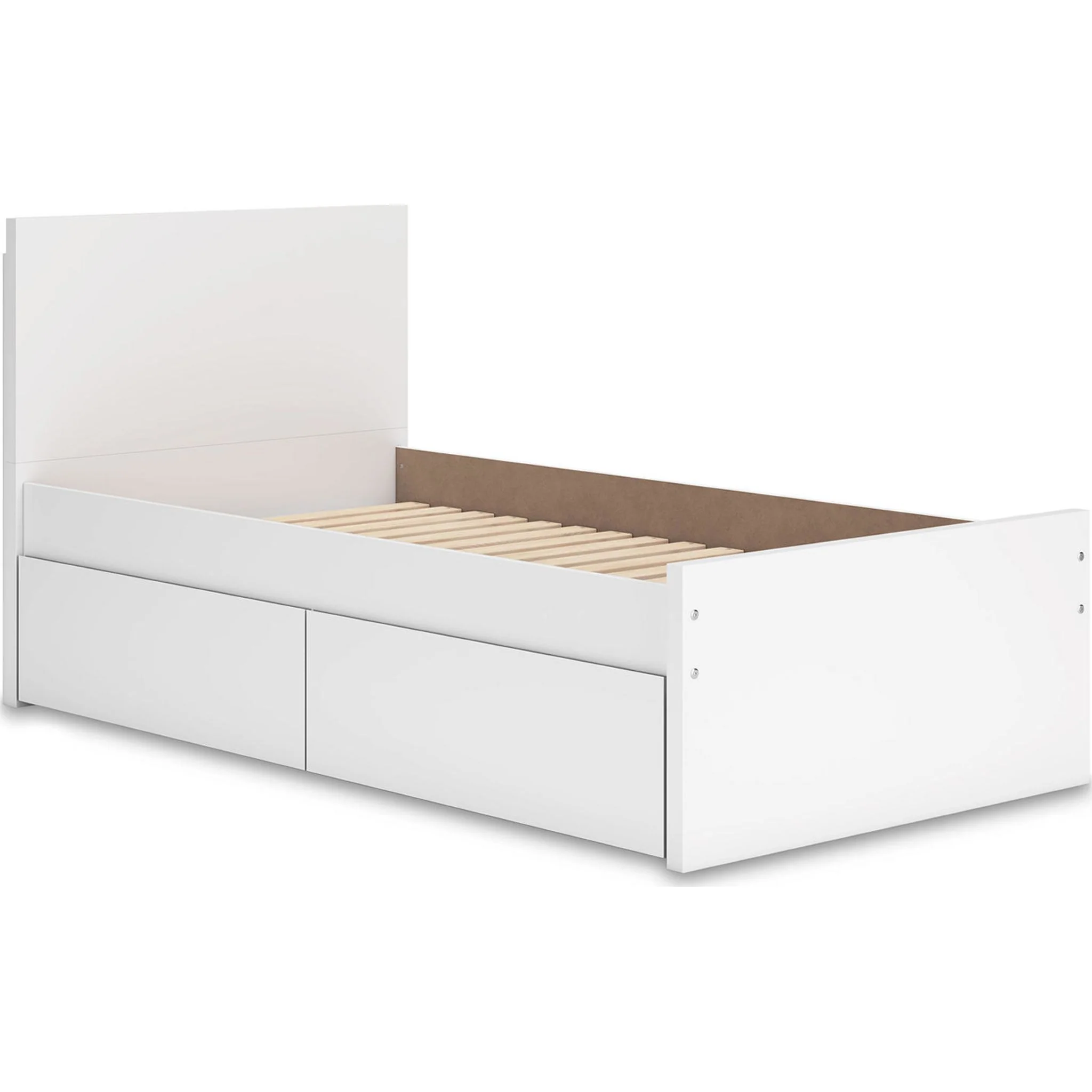 Onita Twin Storage Bed - White - Image 4