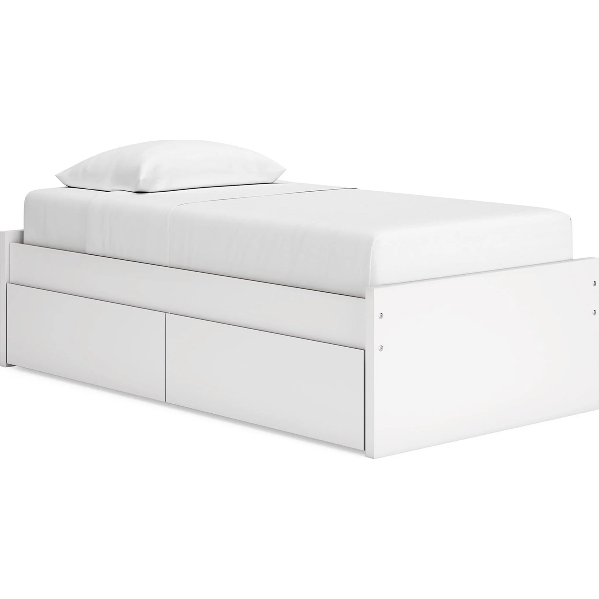 Onita Twin Storage Bed - White