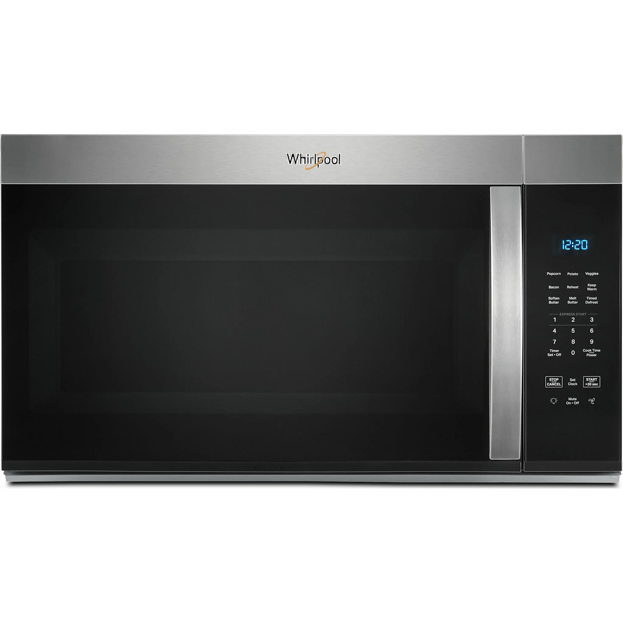 Whirlpool 30 W 1.7 cu. ft Over the range Microwave with 900-Watts Cooking Power -Stainless Steel (YWMMS3130RS) - Image 2