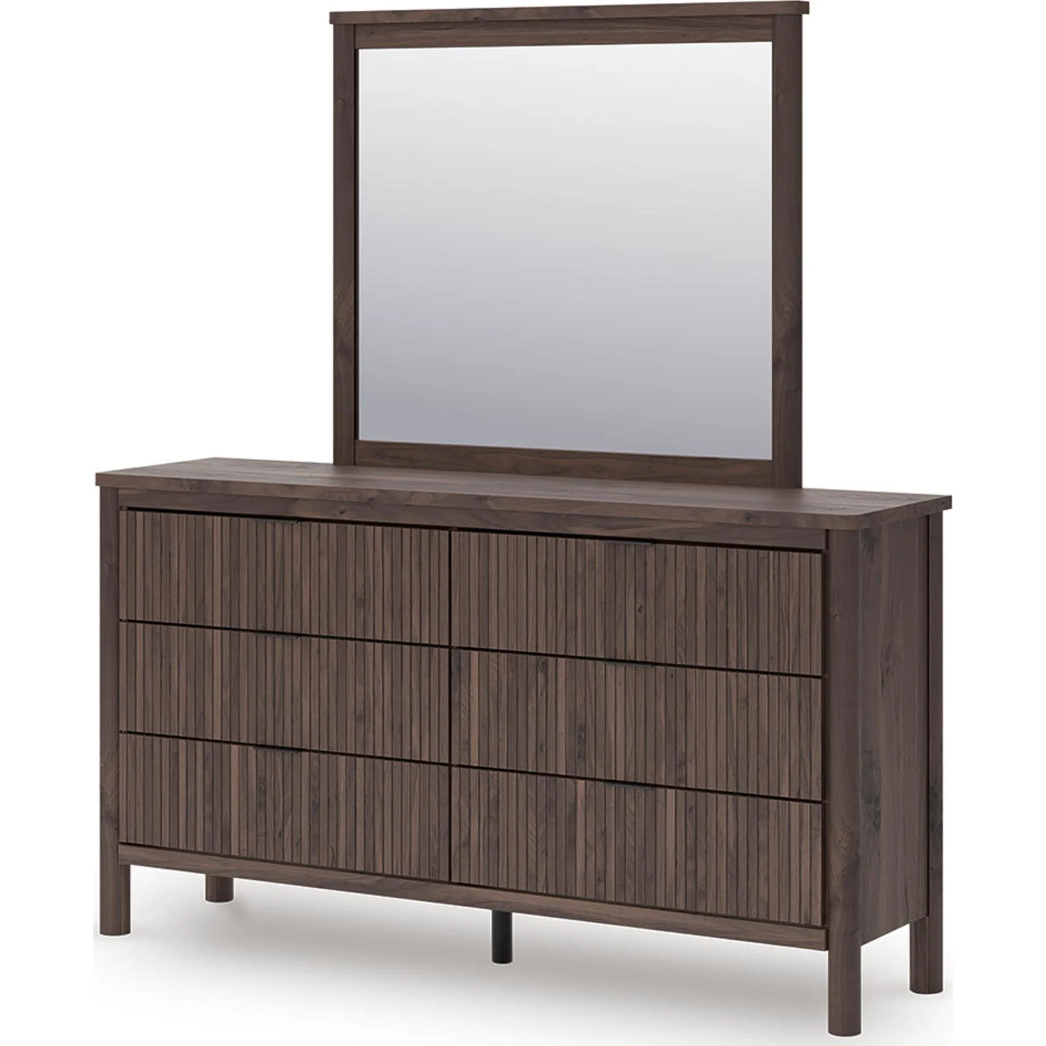 Pamytta Dresser and Mirror - Brown - Image 3