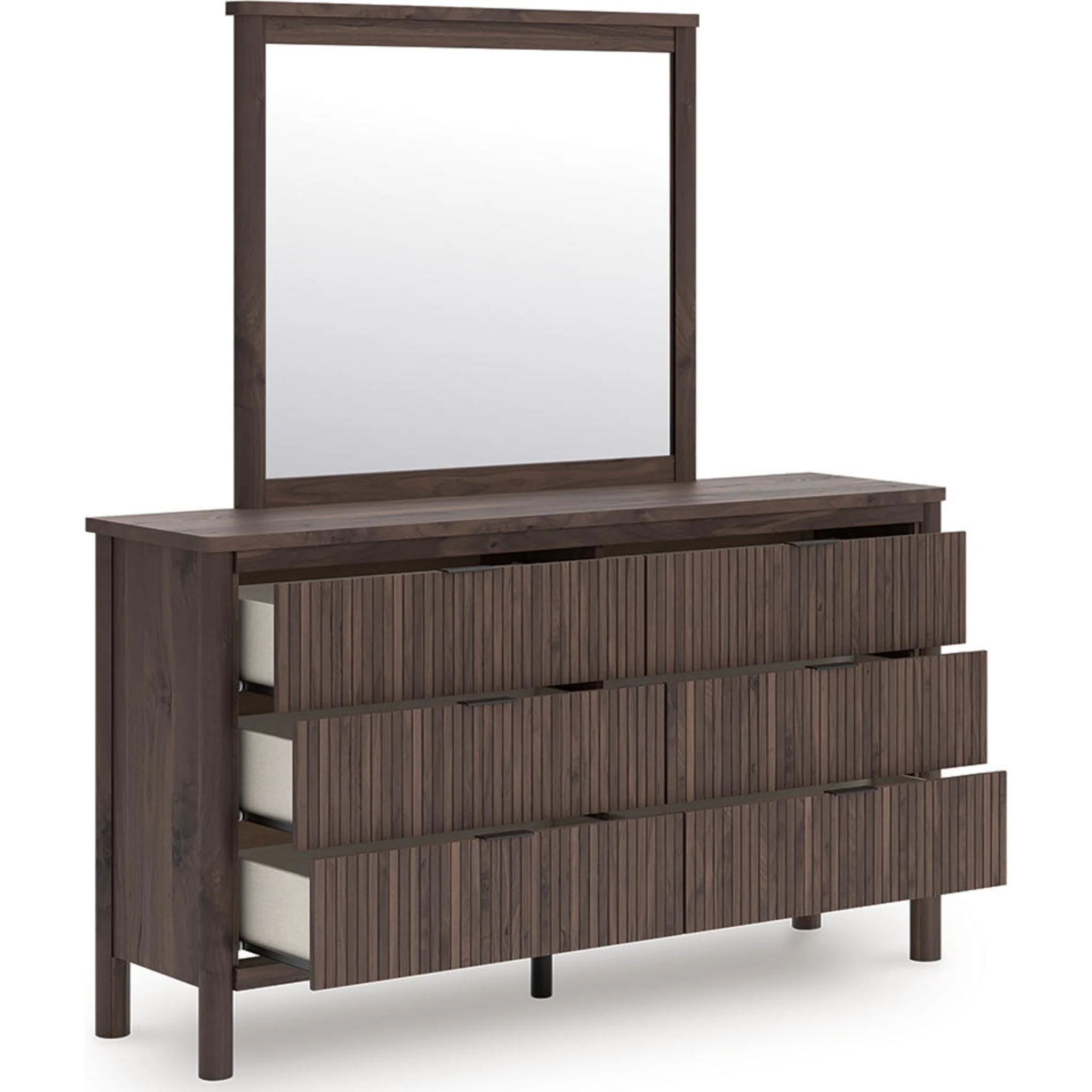 Pamytta Dresser and Mirror - Brown - Image 4