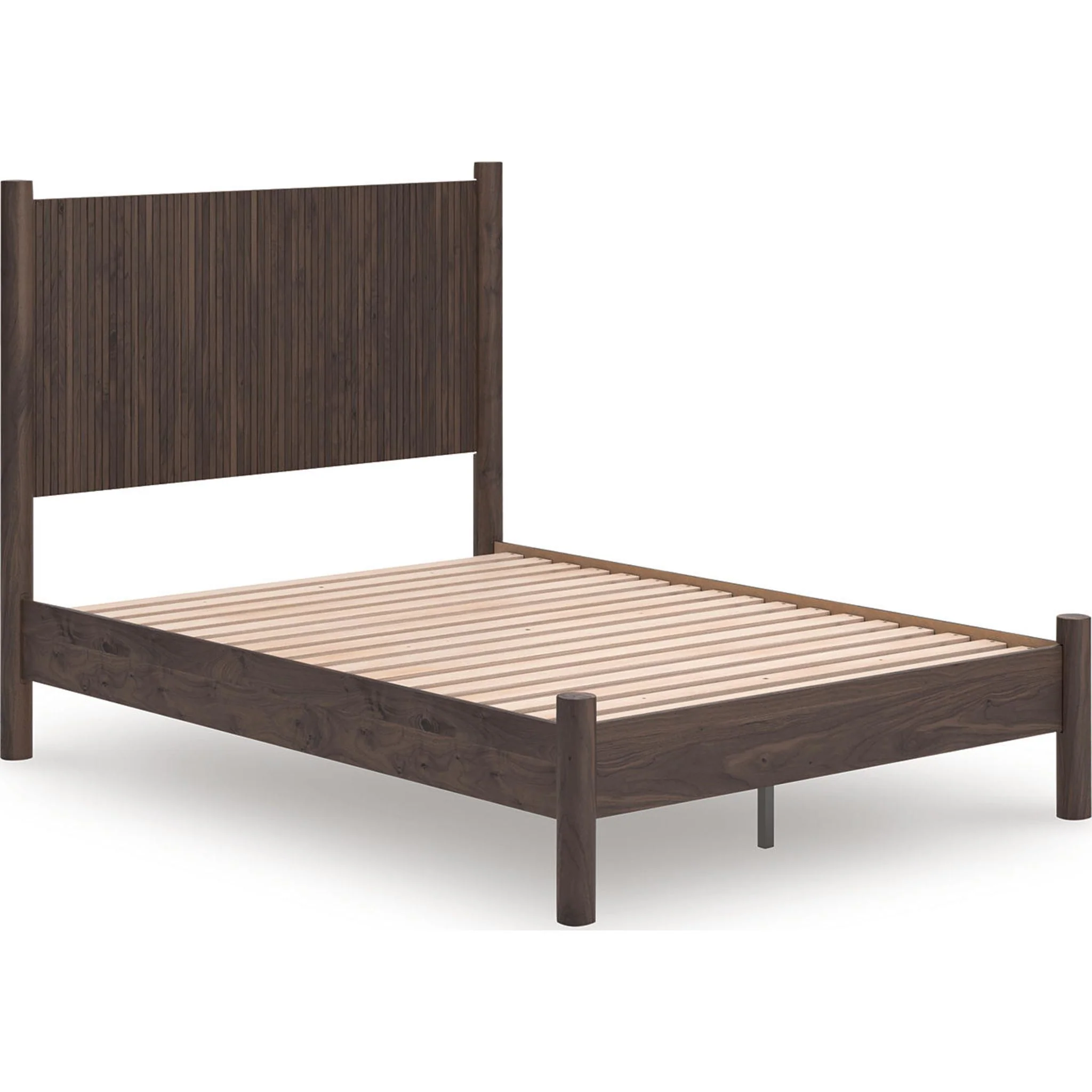 Pamytta Full Platform Bed - Brown - Image 2