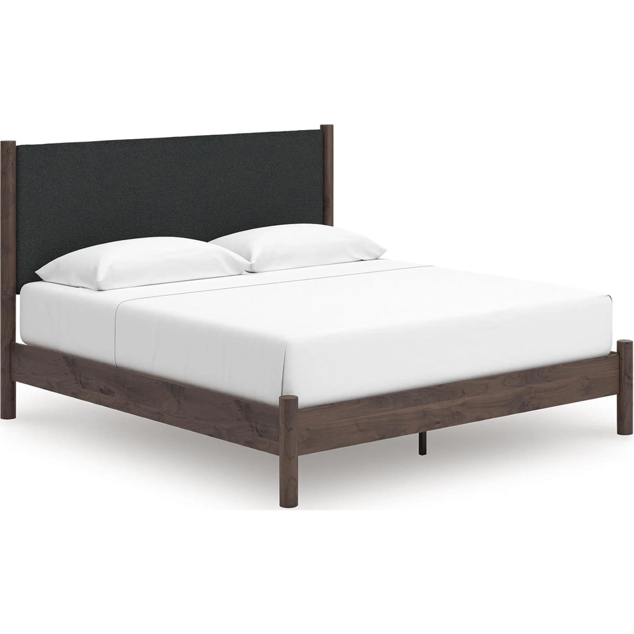 Pamytta King Platform Bed - Brown