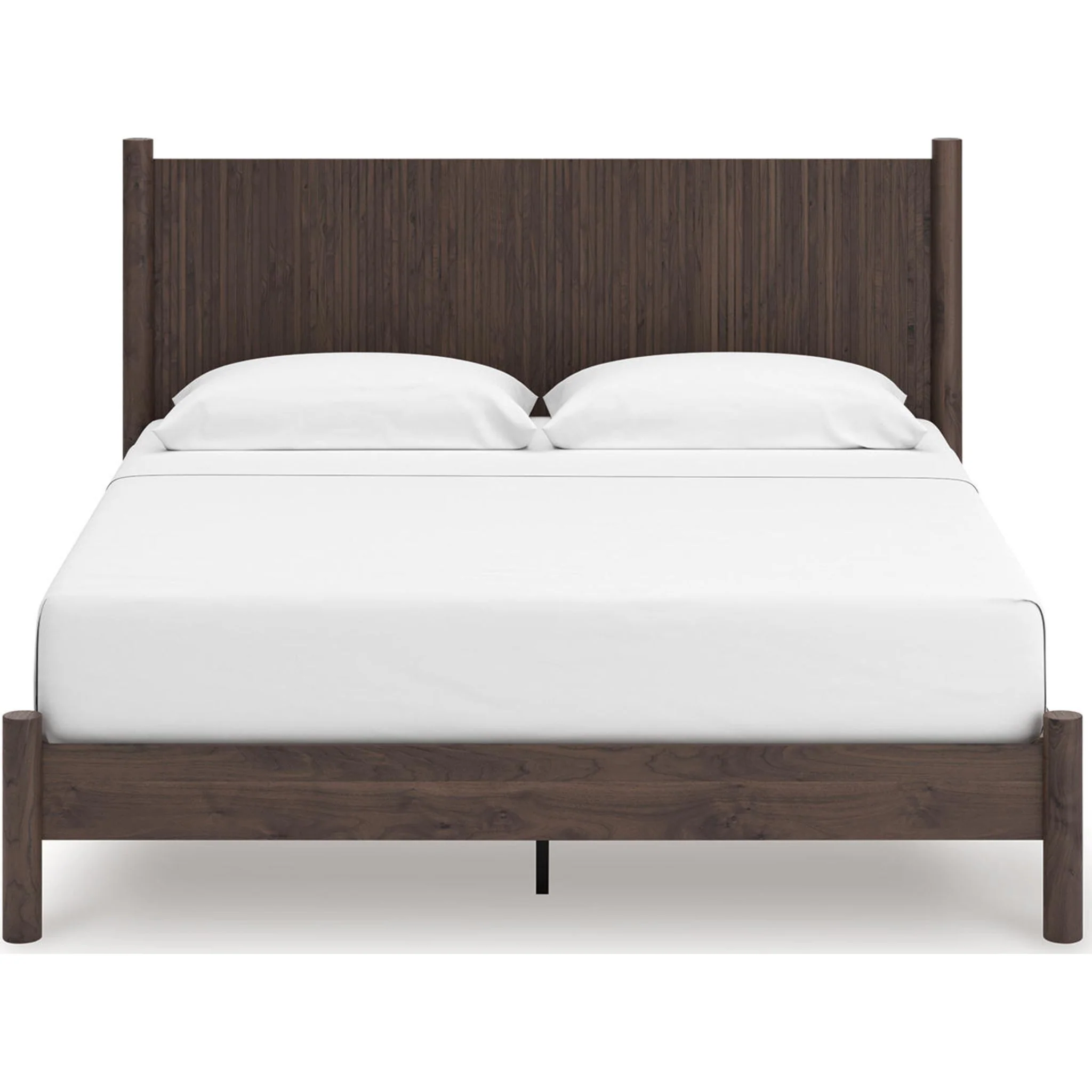 Pamytta King Platform Bed - Brown - Image 5