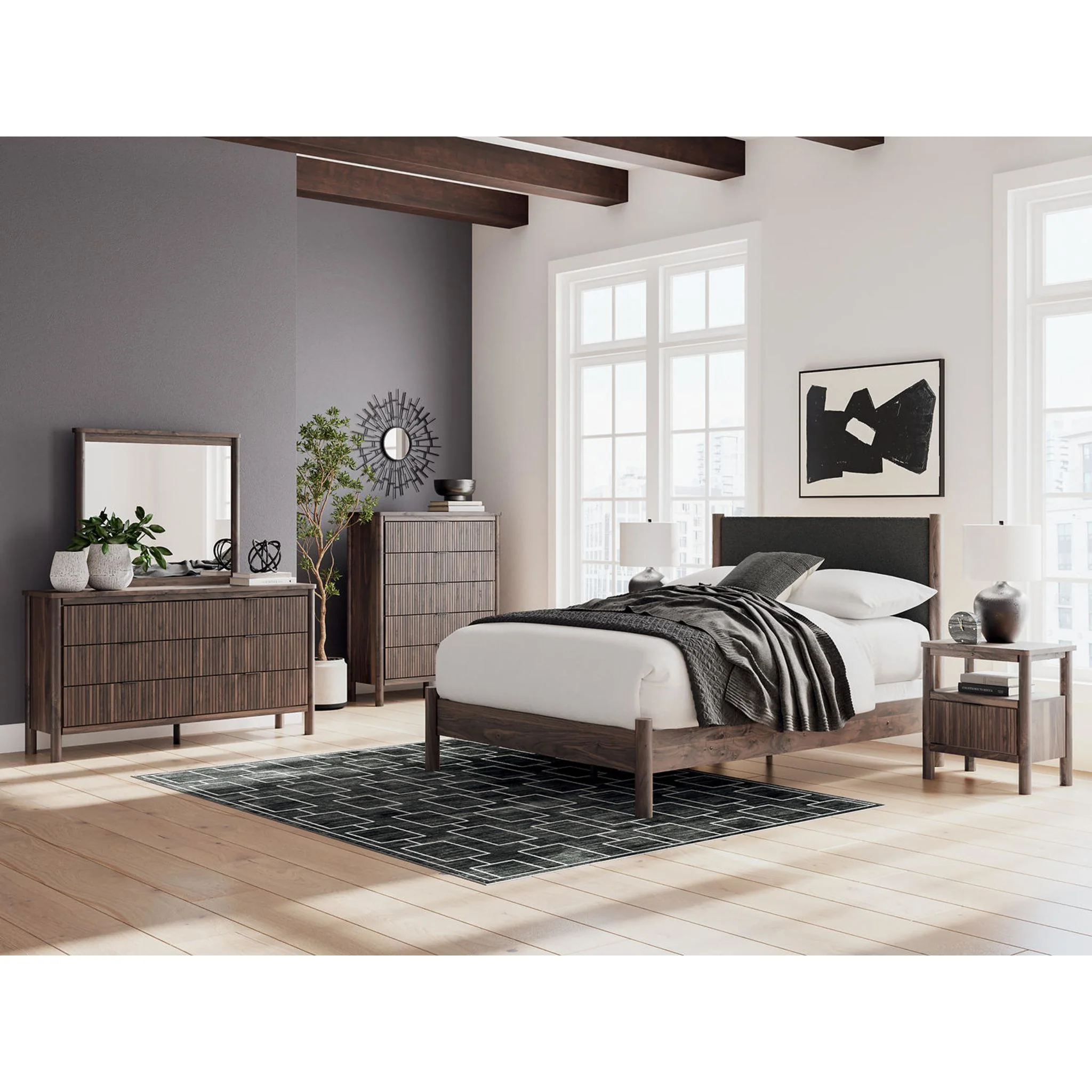 Pamytta Nightstand - Brown - Image 2