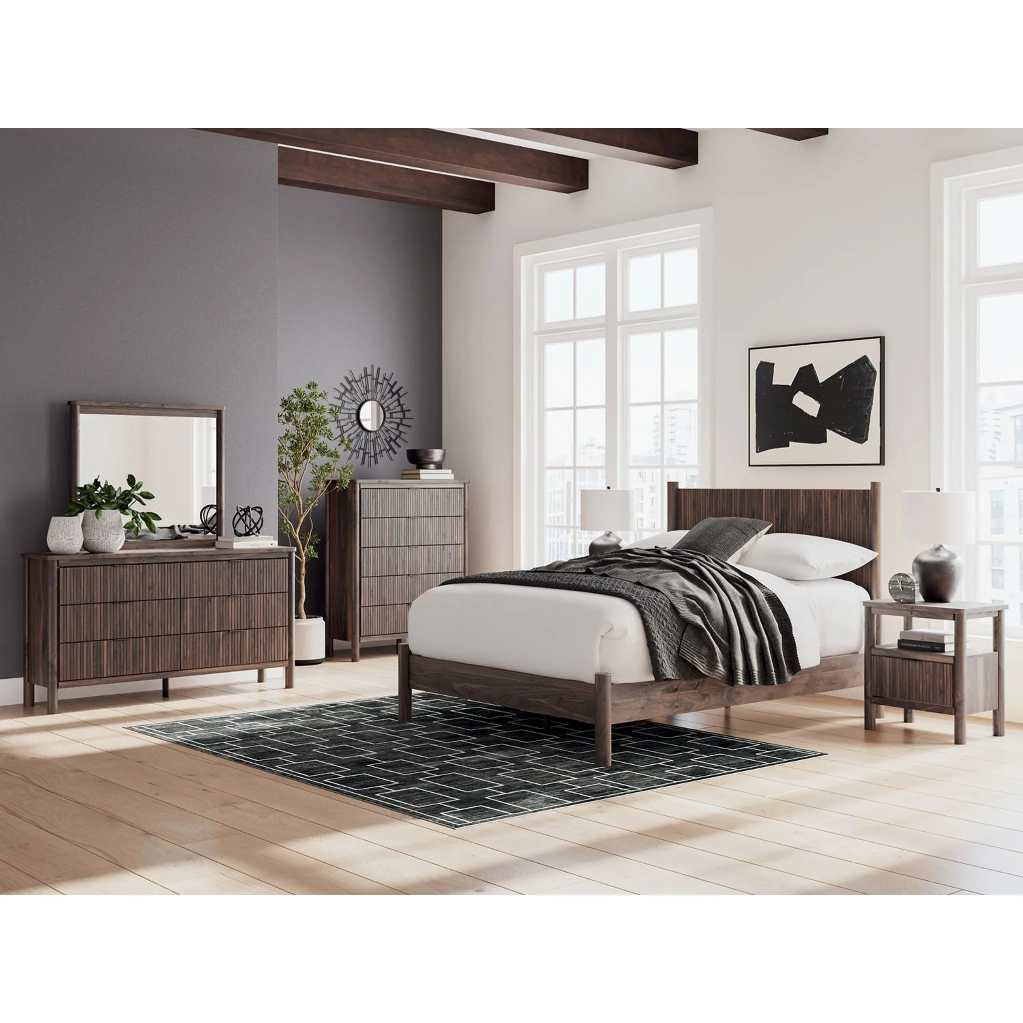 Pamytta Nightstand - Brown - Image 3