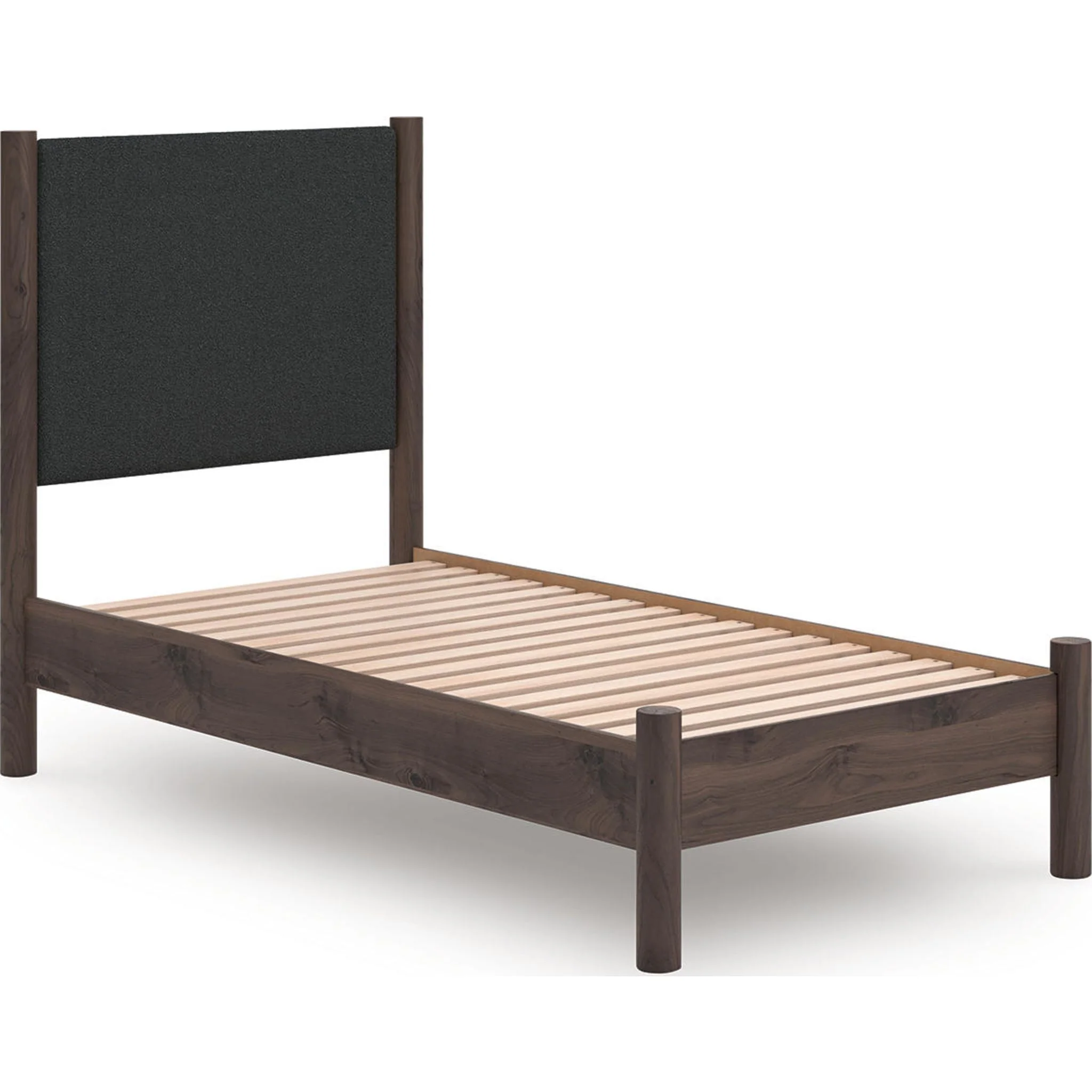 Pamytta Twin Platform Bed - Brown - Image 2