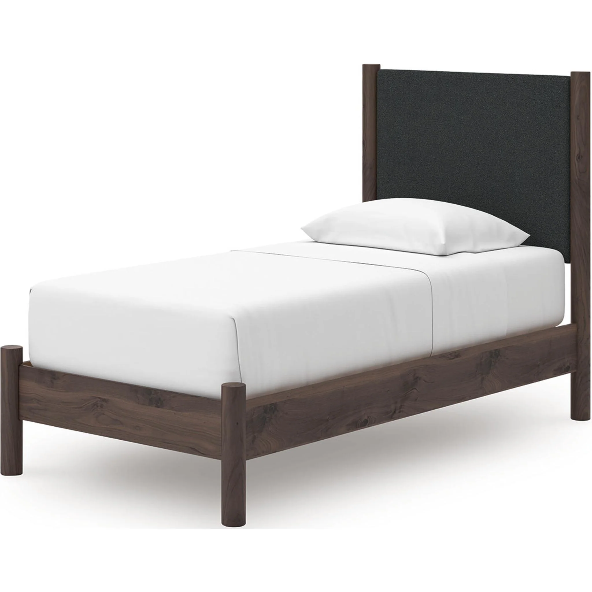 Pamytta Twin Platform Bed - Brown - Image 3