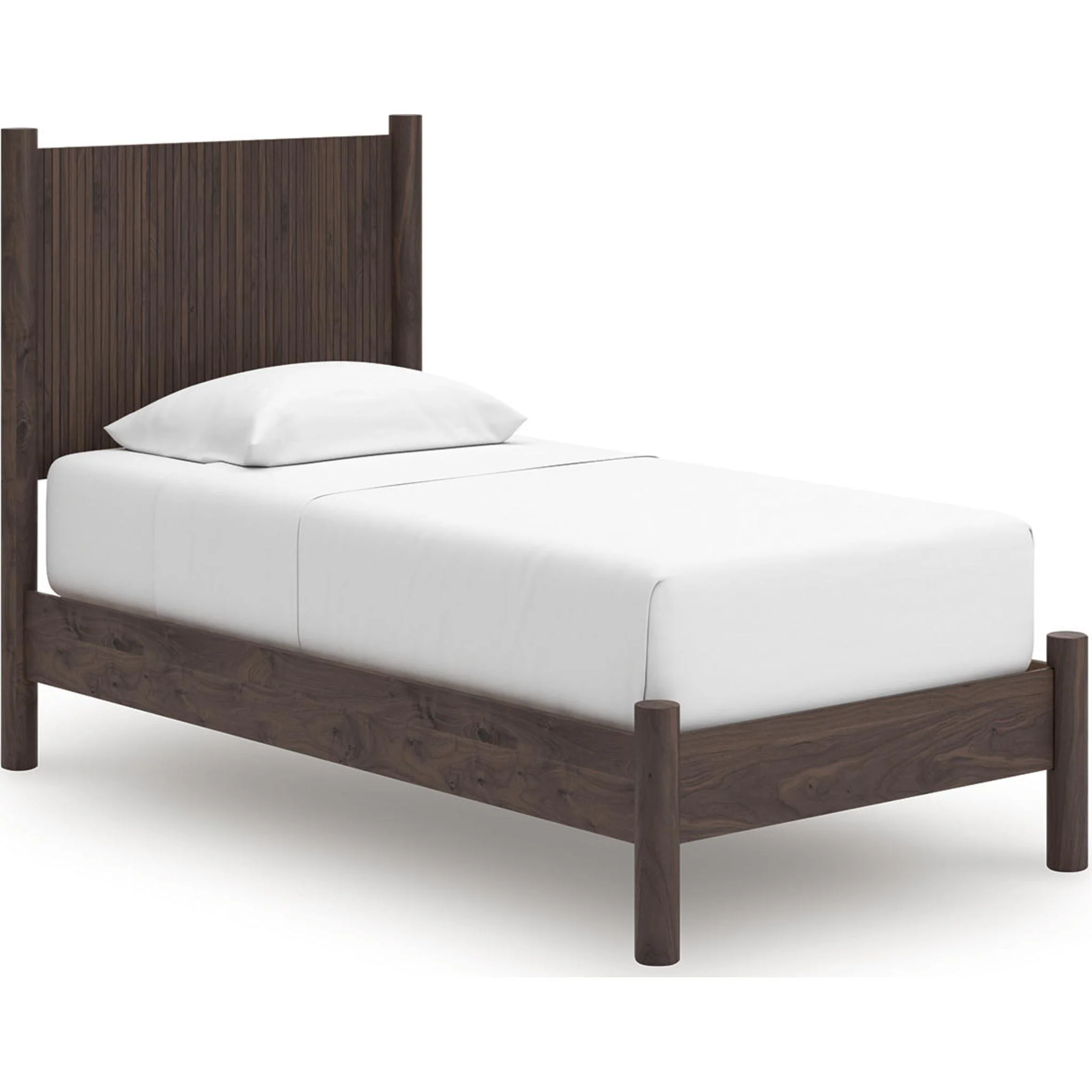 Pamytta Twin Platform Bed - Brown