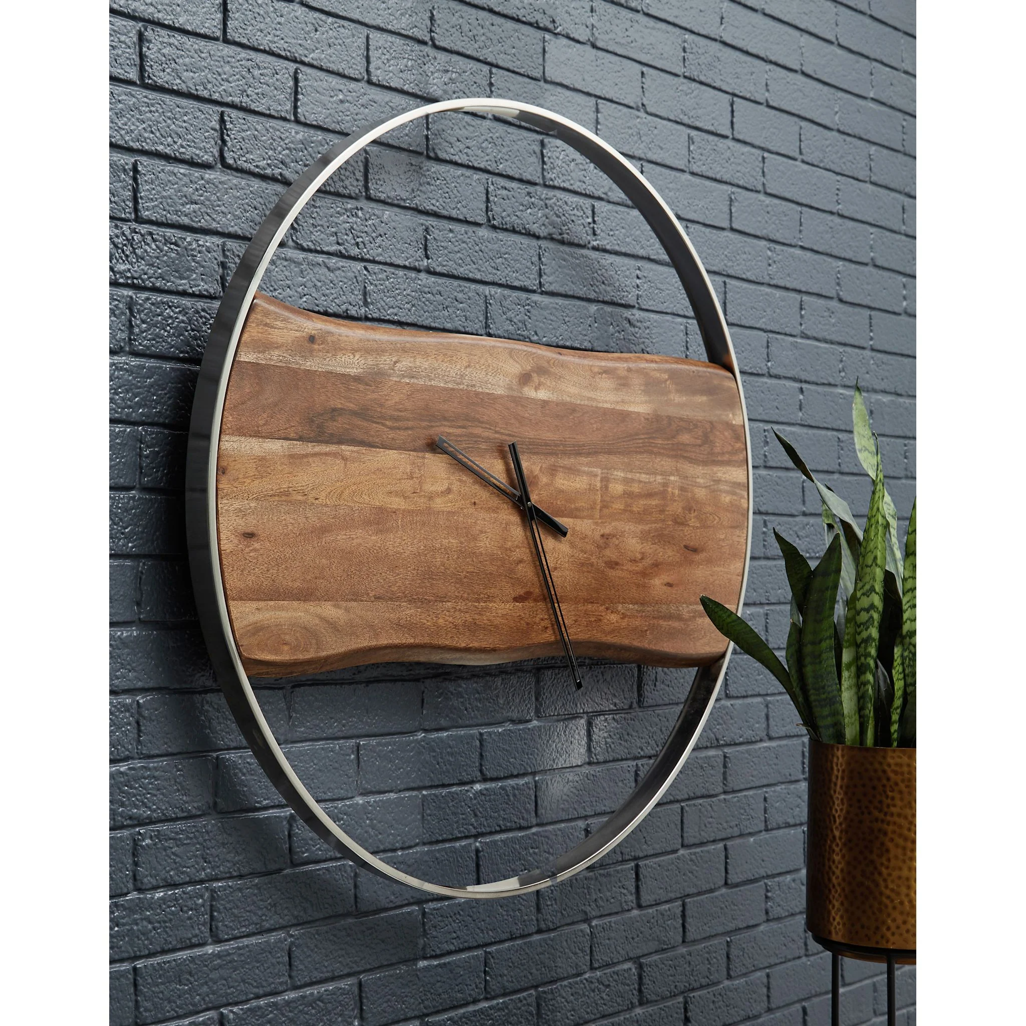 Panchali Wall Clock 35.25" x 35.25" - Image 2