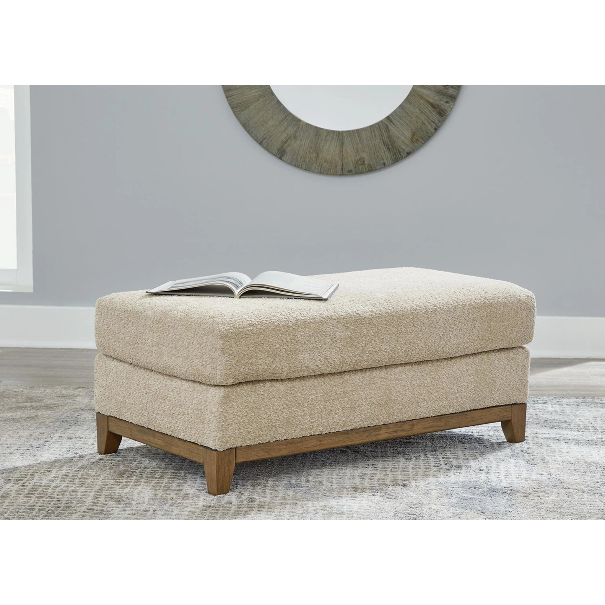 Parklynn Ottoman - Desert - Image 5