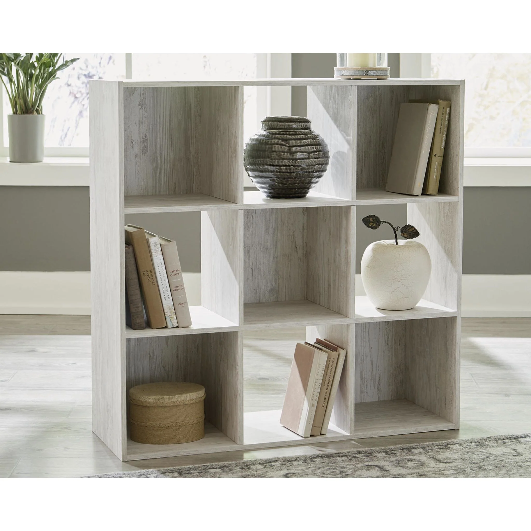 Paxberry Bookcase - Whitewash - Image 2