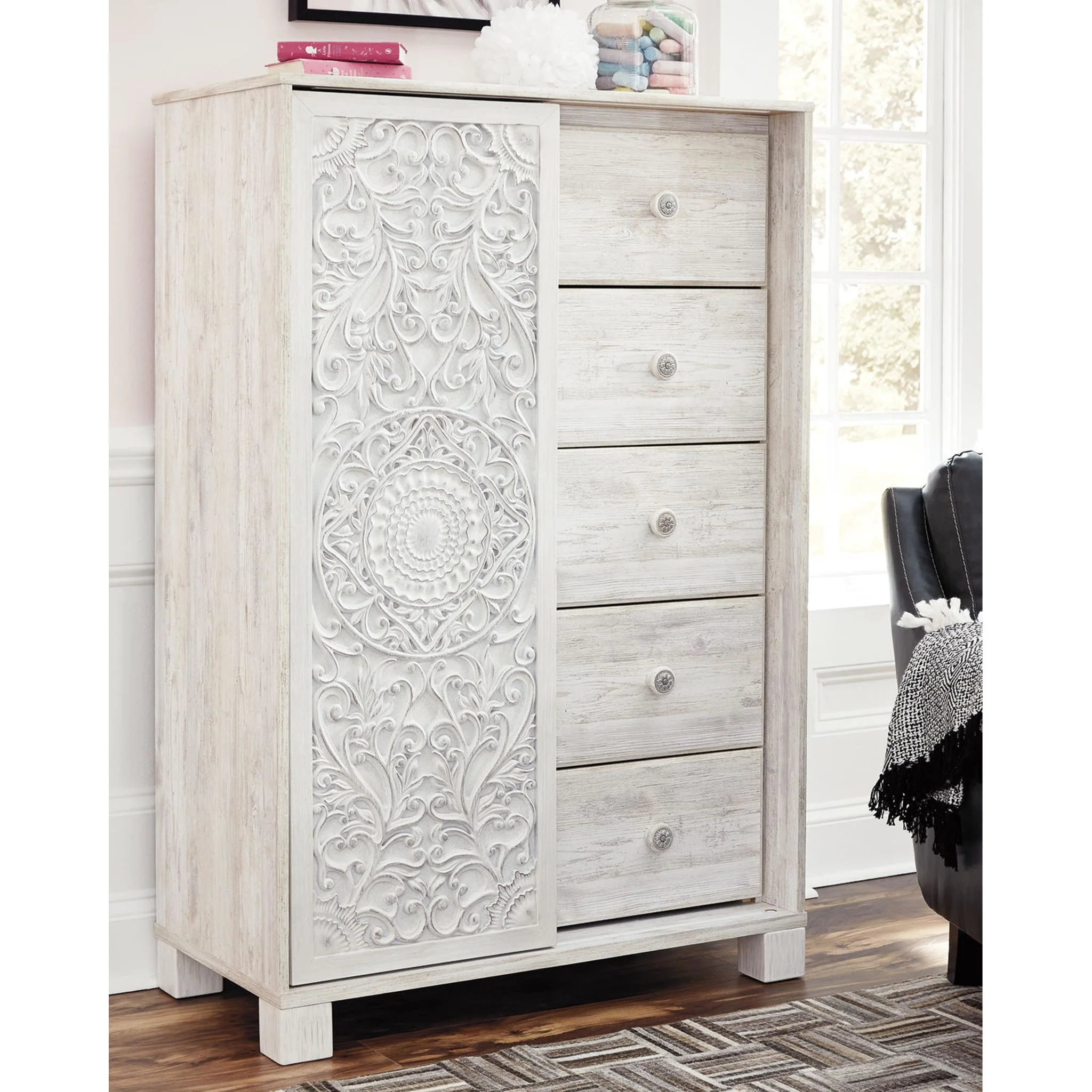 Paxberry Chest - White Wash - Image 13