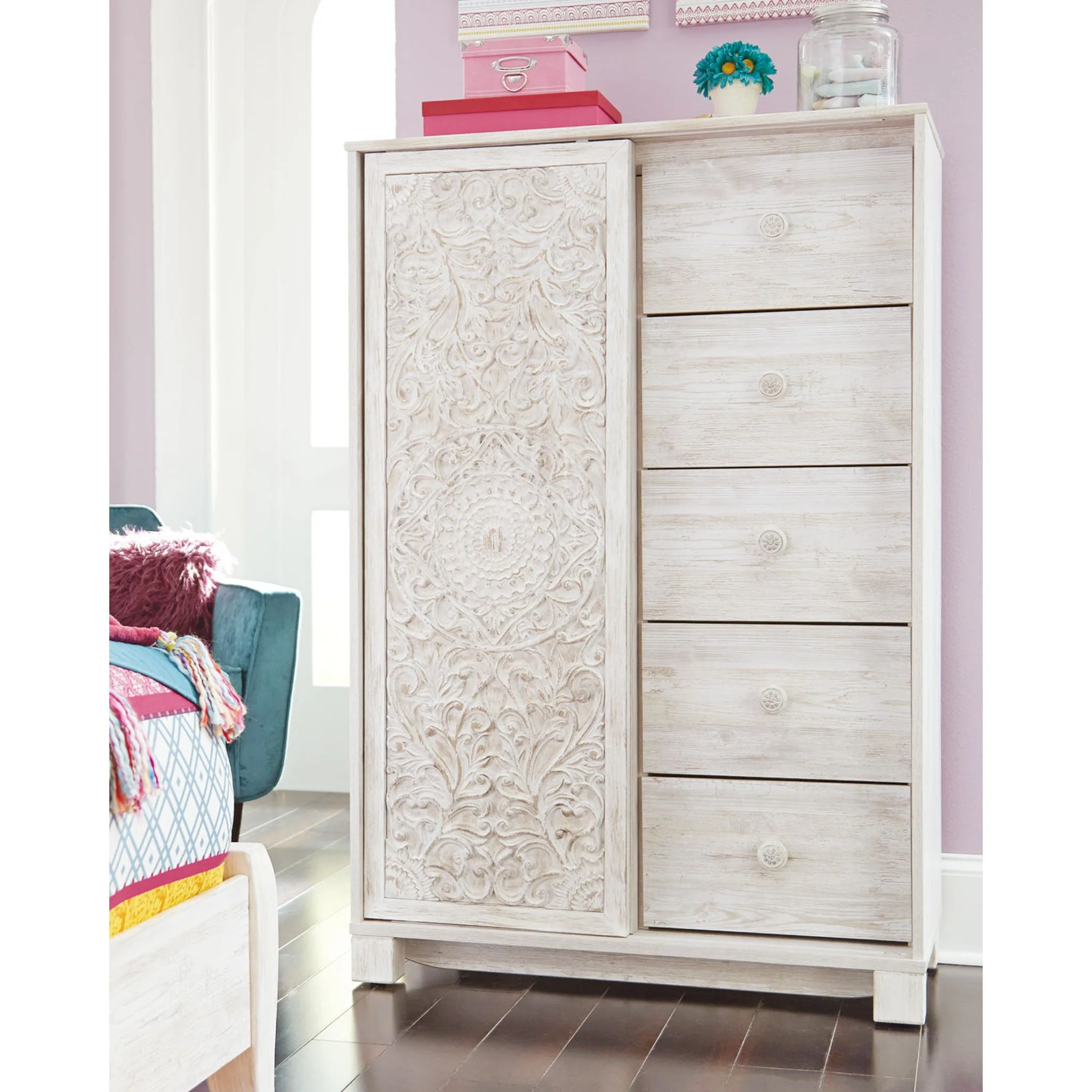 Paxberry Chest - White Wash - Image 22