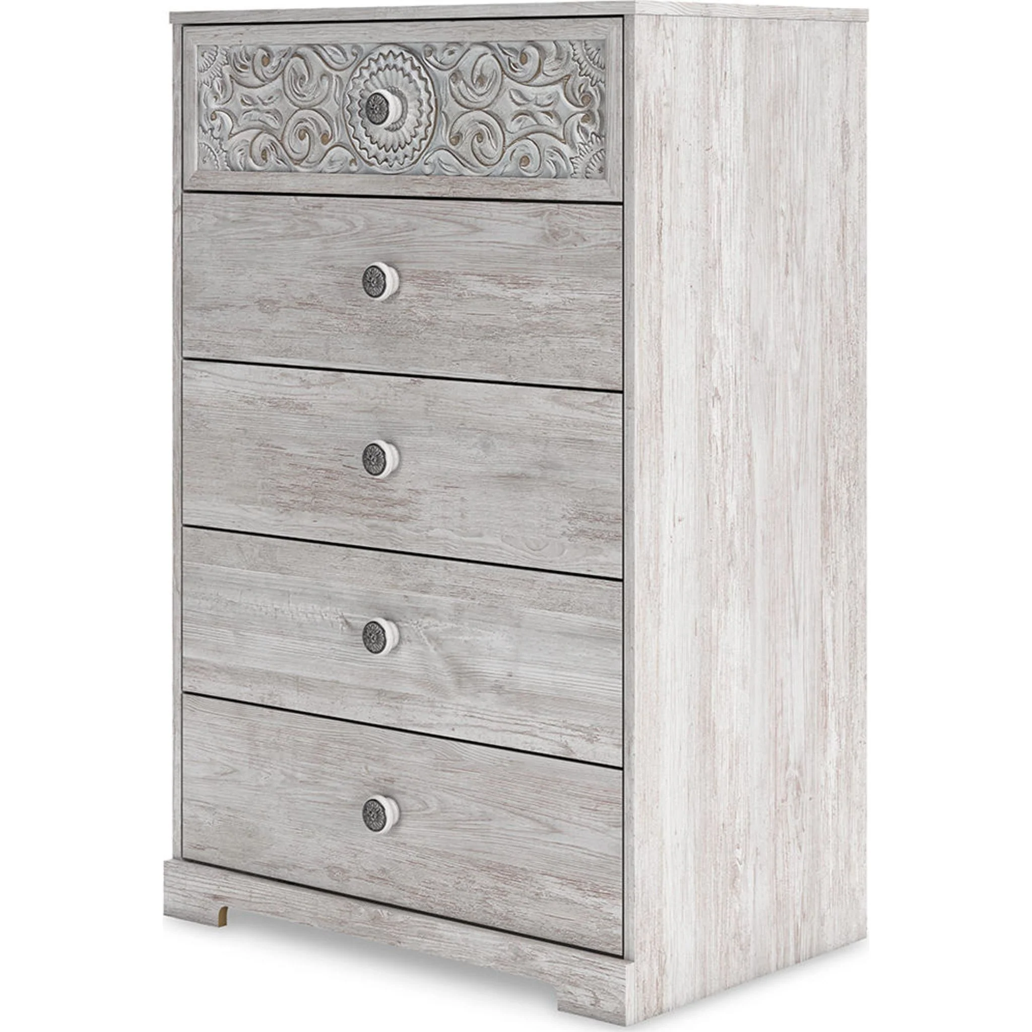 Paxberry Chest - Whitewash - Image 3