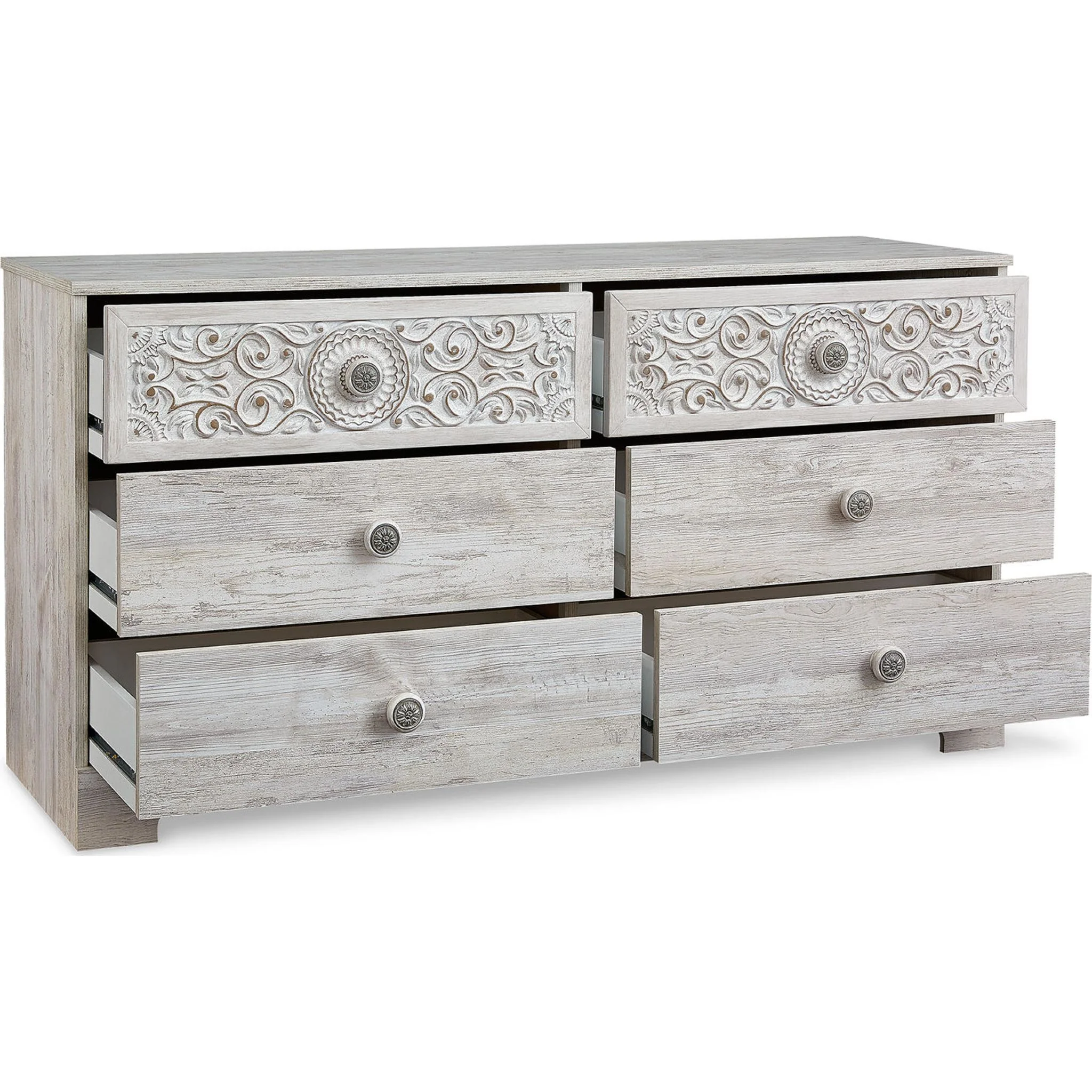 Paxberry Dresser - Whitewash - Image 14