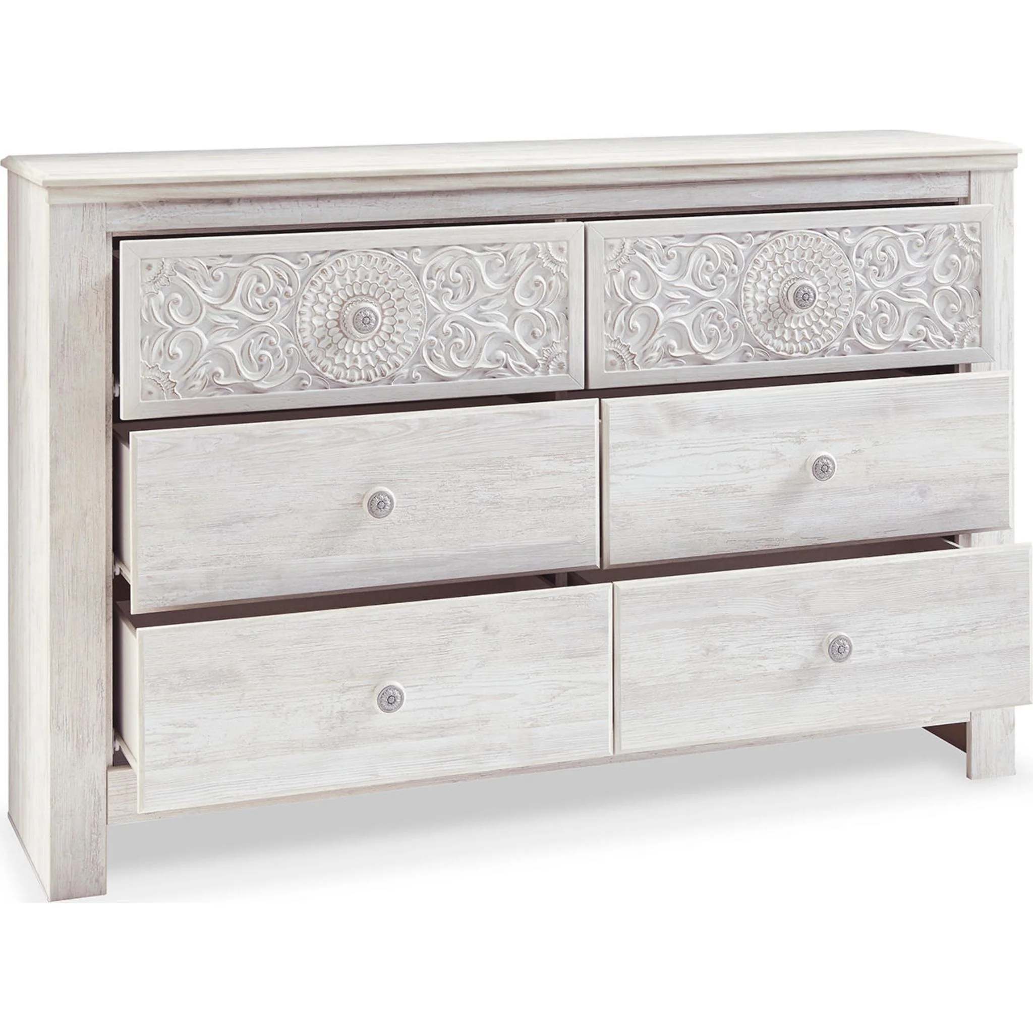 Paxberry Dresser - Whitewash - Image 11