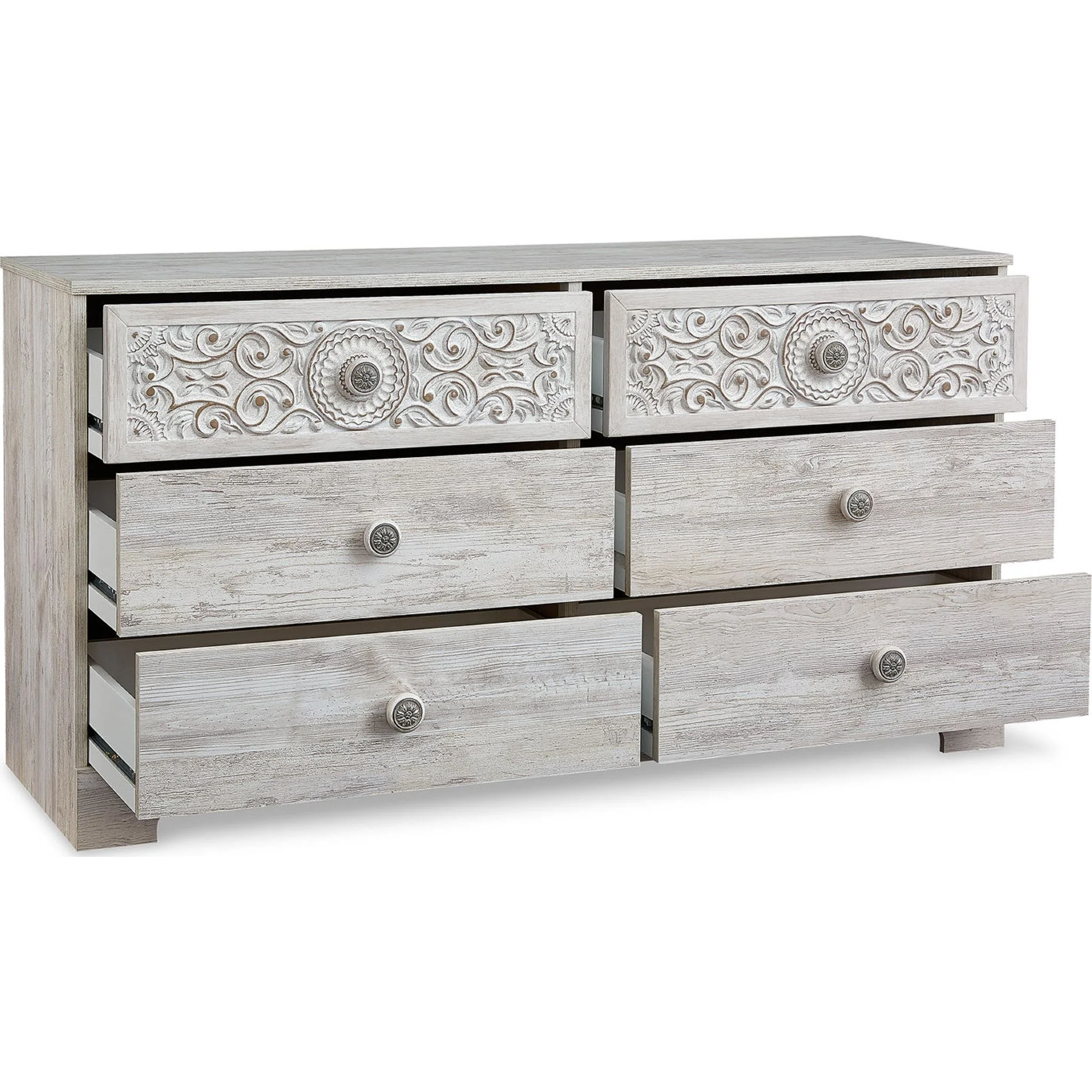 Paxberry Dresser - Whitewash - Image 6
