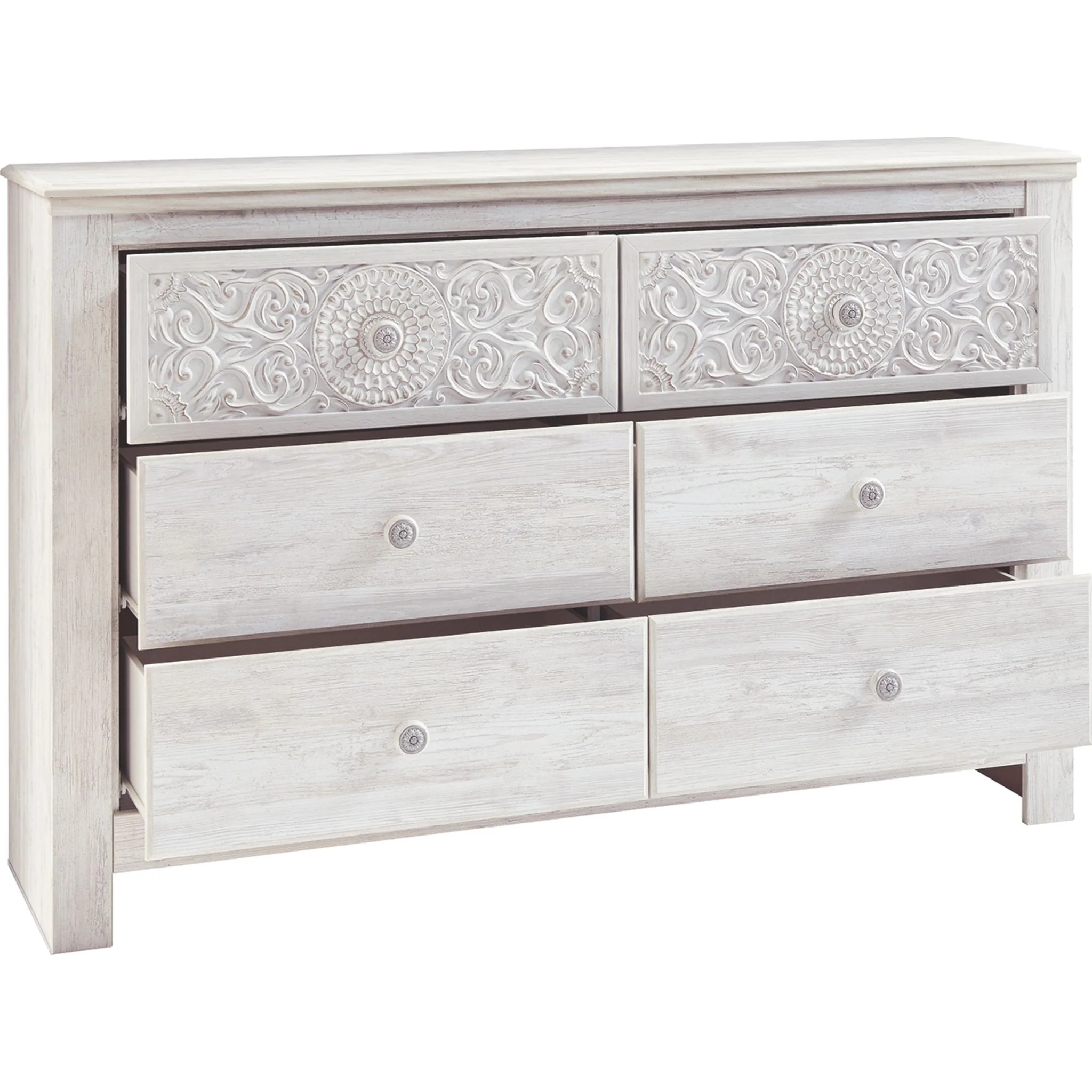 Paxberry Dresser - Whitewash - Image 4