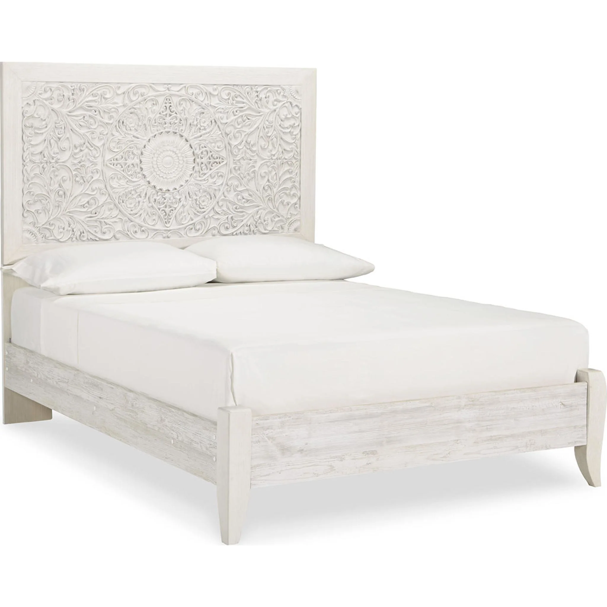 Paxberry Full Panel Bed - White - Image 19