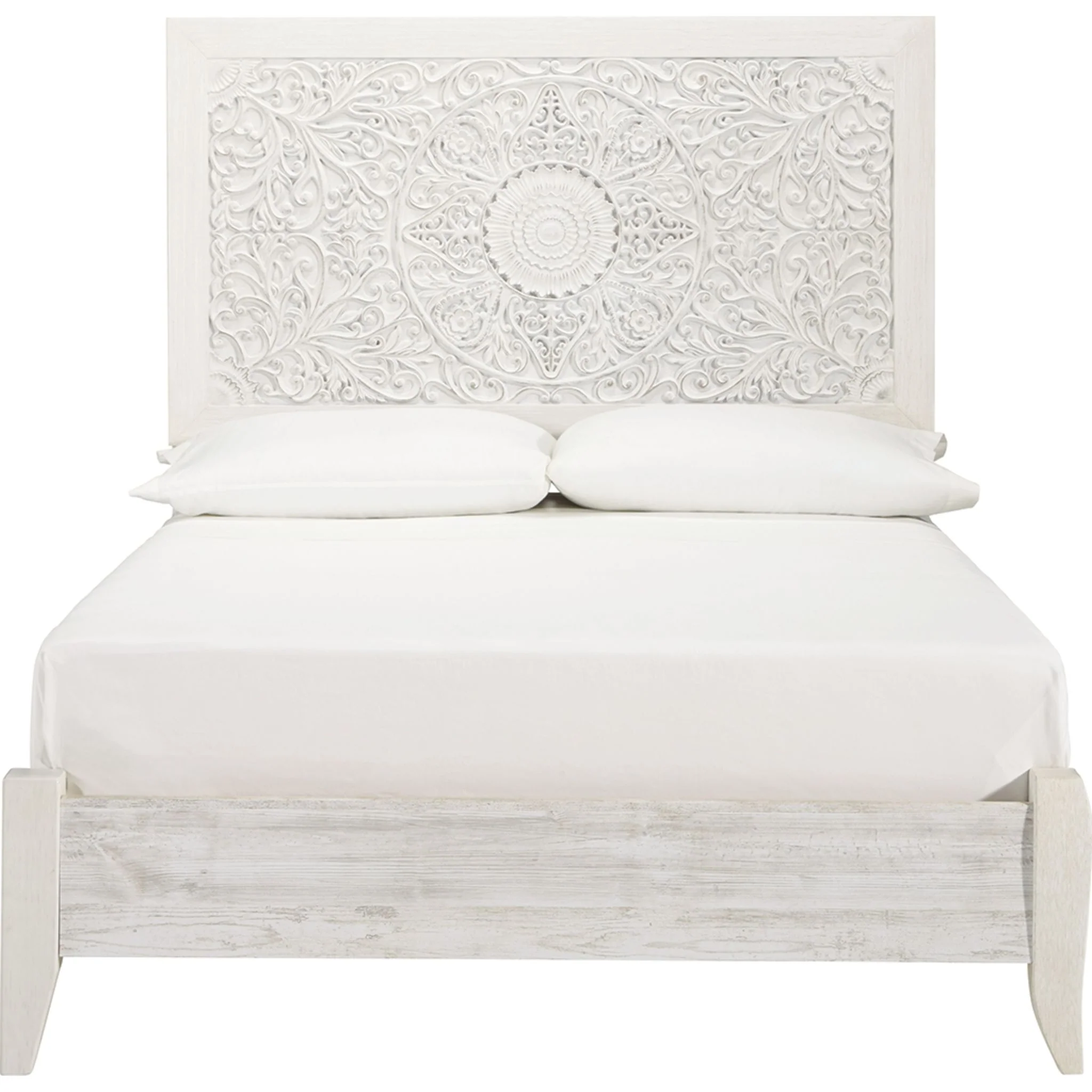 Paxberry Full Panel Bed - White - Image 6