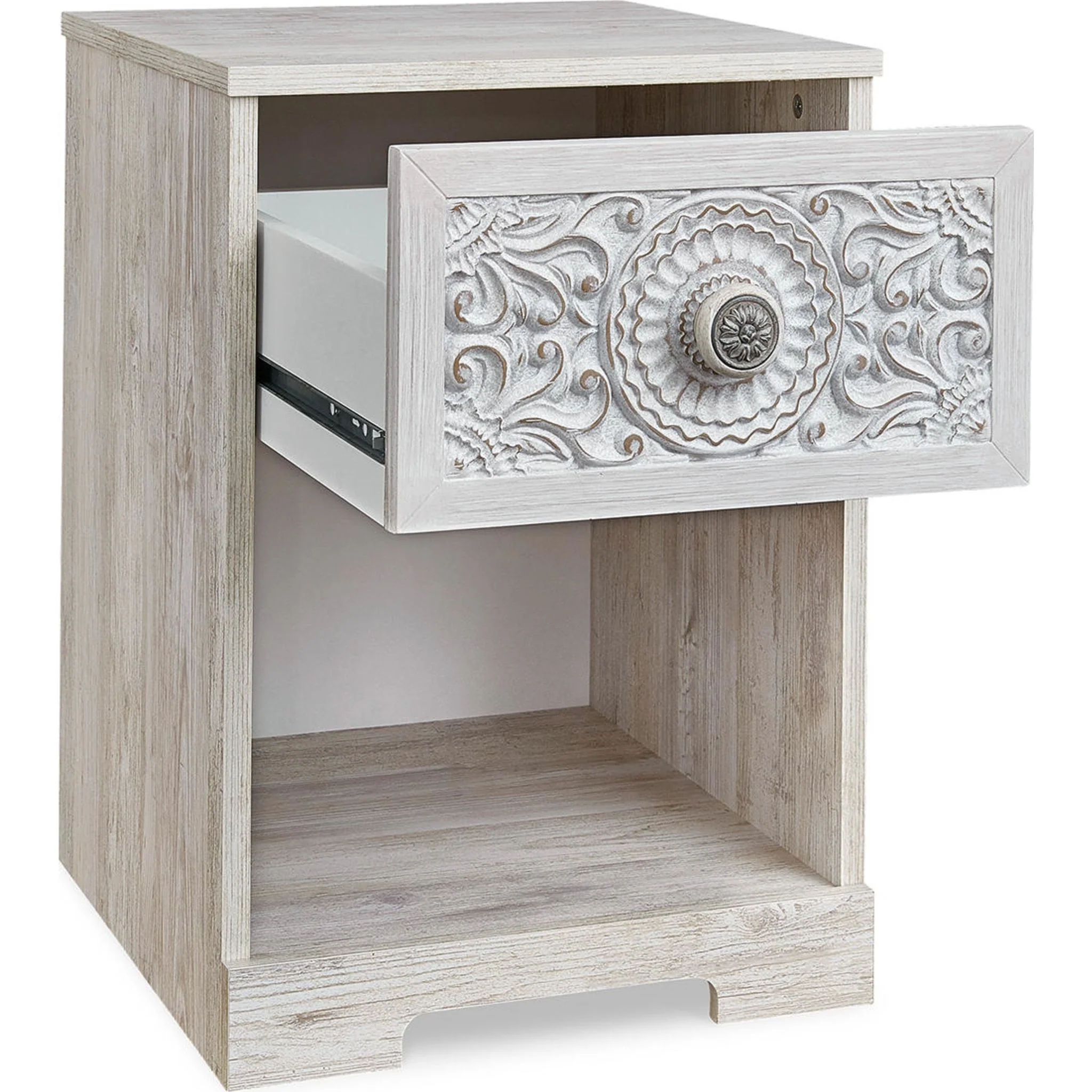 Paxberry Nightstand - Whitewash - Image 5