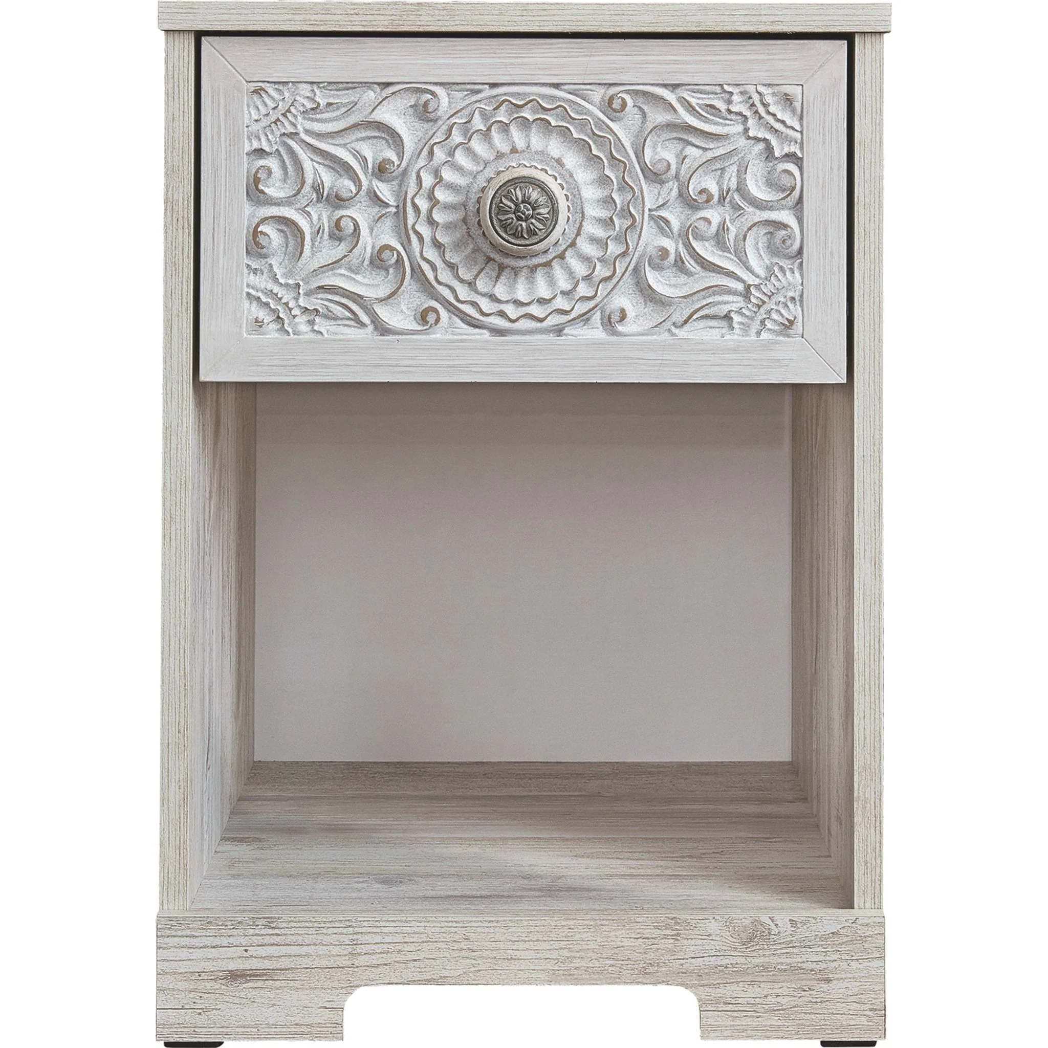 Paxberry Nightstand - Whitewash - Image 4