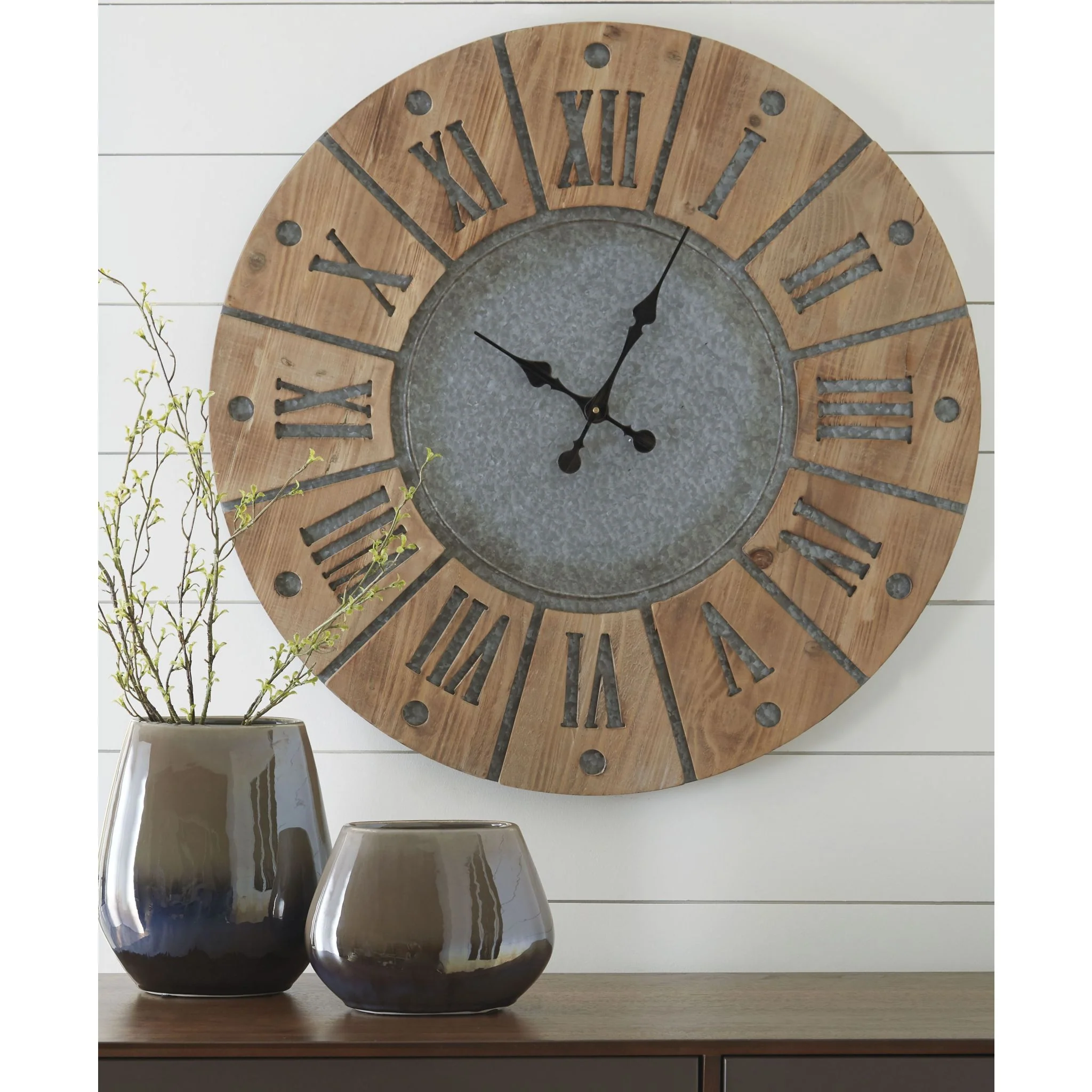 Payson Wall Clock 30.75" x 30.75" - Image 3
