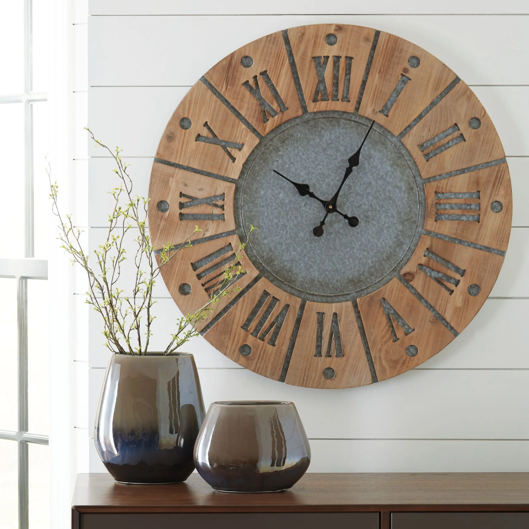 Payson Wall Clock 30.75" x 30.75" - Image 4