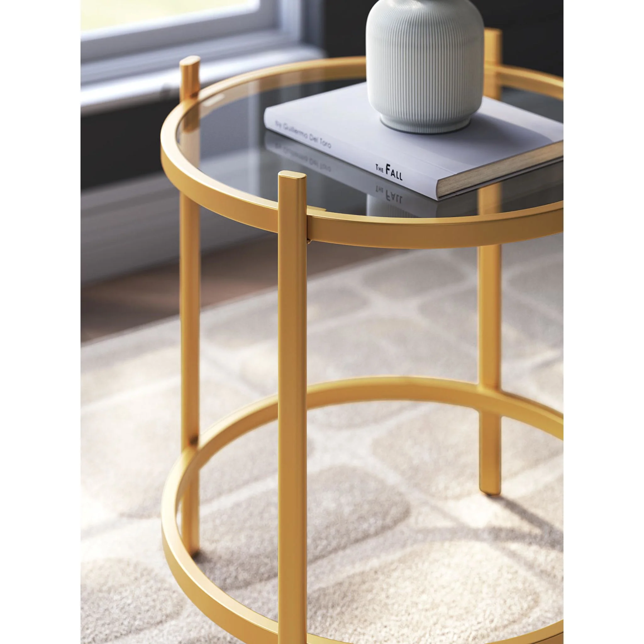 Pearlox 3 Pack Tables - Gold - Image 4