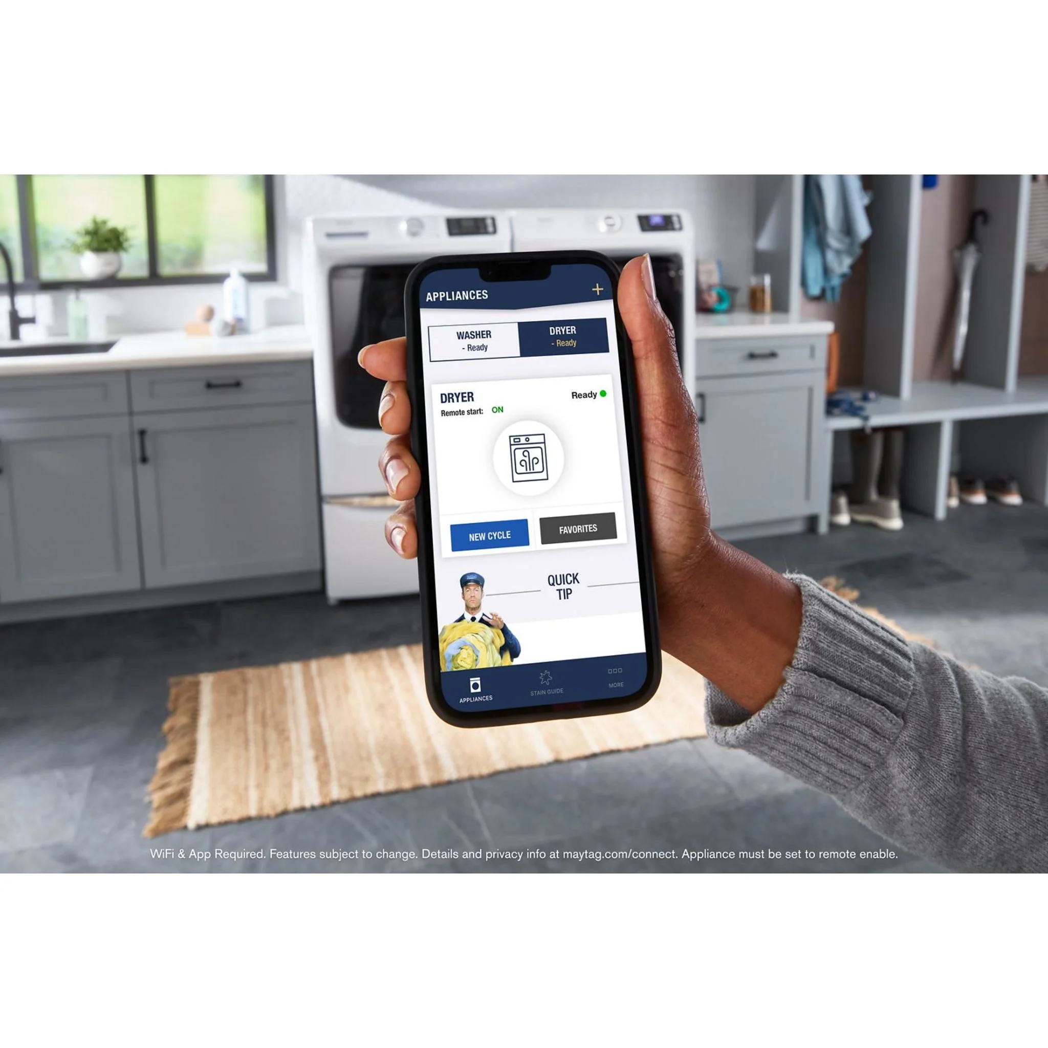 Whirlpool 15.5" (39.4 cm) Pedestal for Front Load Washer and Dryer with Storage -White with Chrome (XHPC155XW) - Image 147