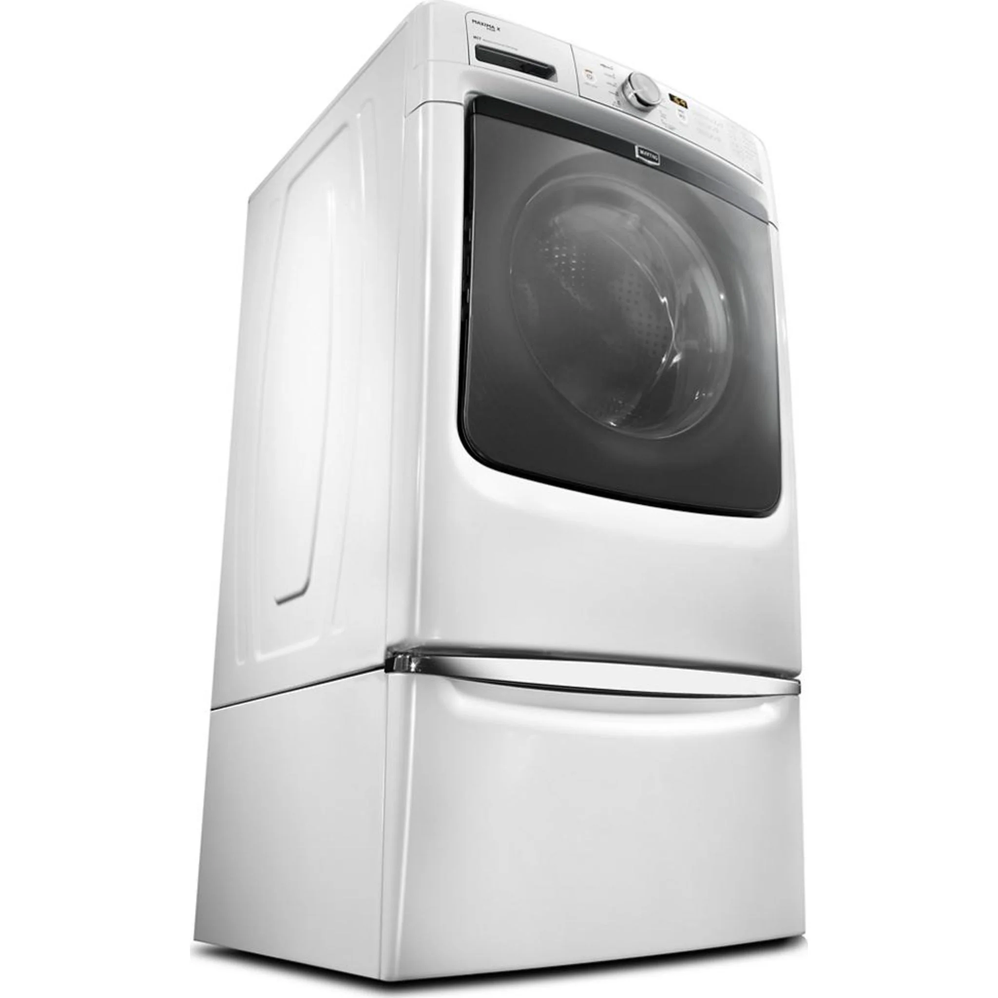 Whirlpool 15.5" (39.4 cm) Pedestal for Front Load Washer and Dryer with Storage -White with Chrome (XHPC155XW) - Image 22