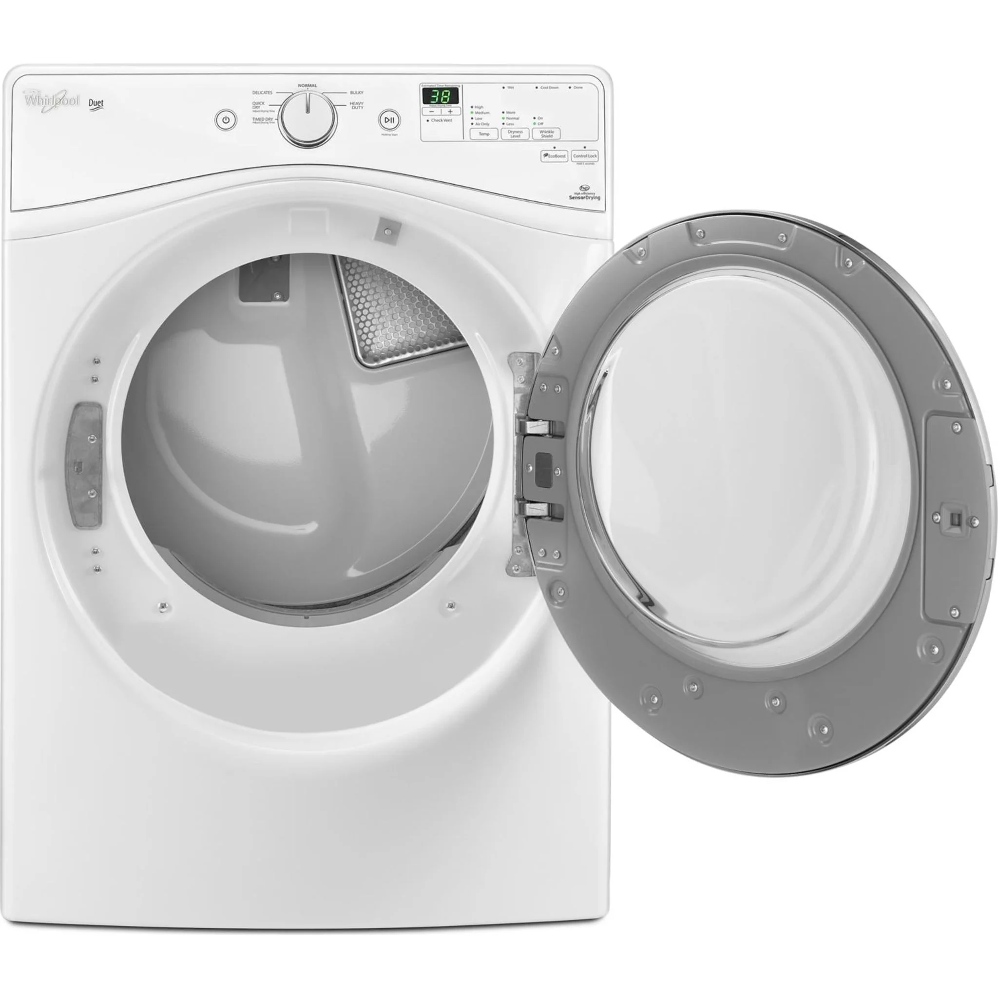 Whirlpool 15.5" (39.4 cm) Pedestal for Front Load Washer and Dryer with Storage -White with Chrome (XHPC155XW) - Image 31