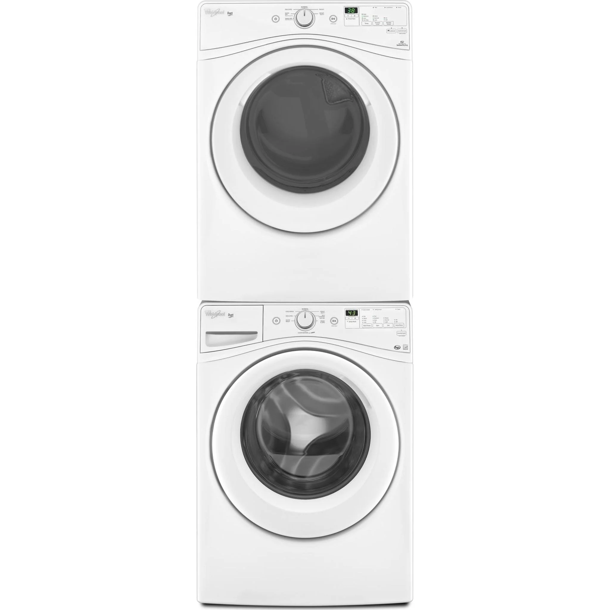 Whirlpool 15.5" (39.4 cm) Pedestal for Front Load Washer and Dryer with Storage -White with Chrome (XHPC155XW) - Image 60