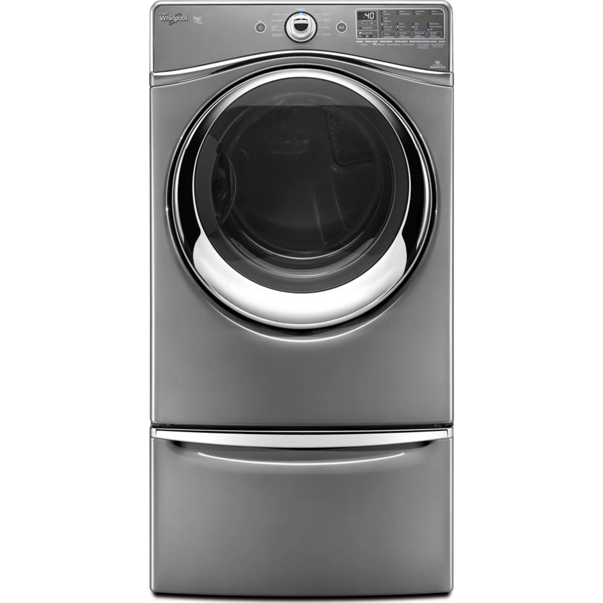 Whirlpool 15.5" (39.4 cm) Pedestal for Front Load Washer and Dryer with Storage -Chrome Shadow (XHPC155YC) - Image 13