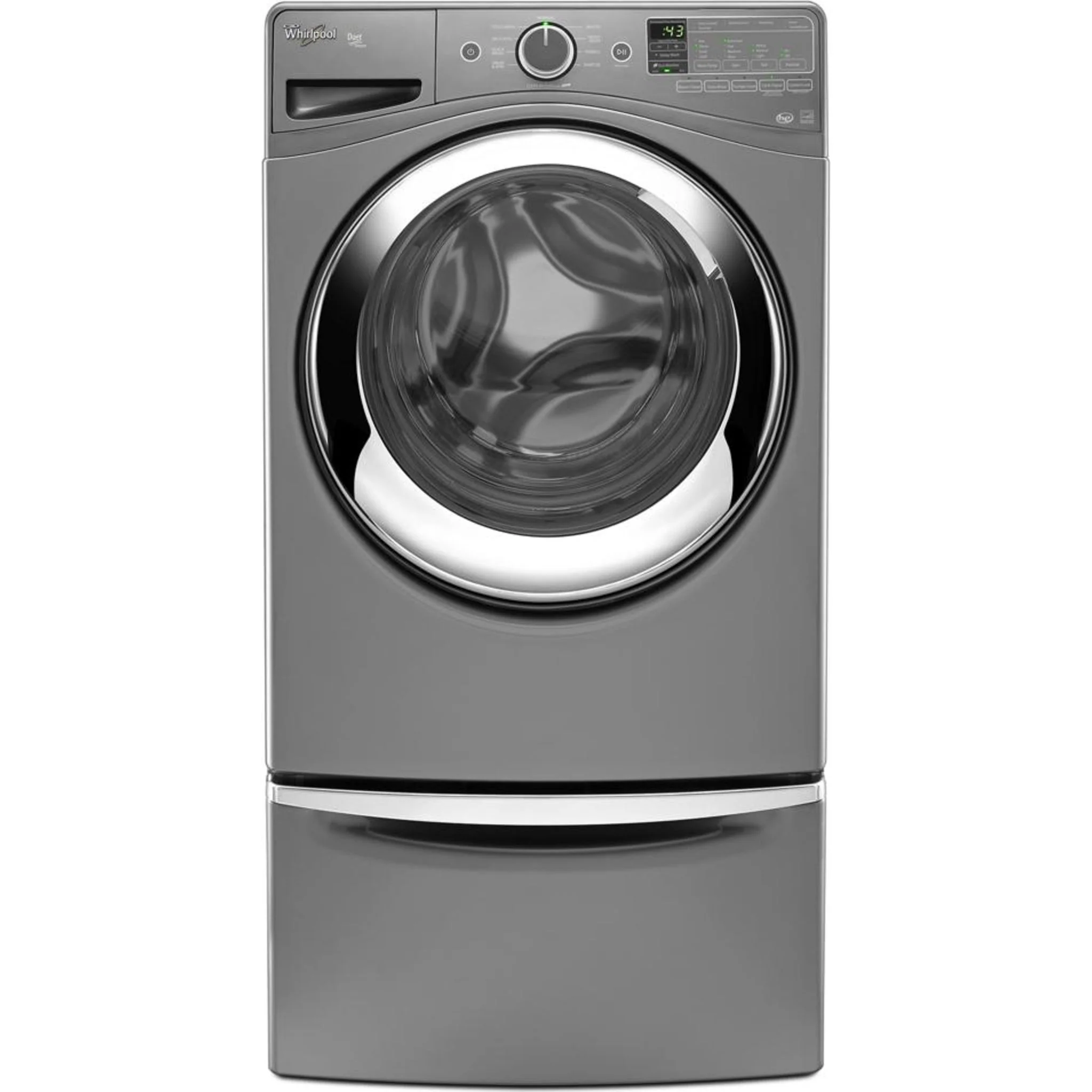 Whirlpool 15.5" (39.4 cm) Pedestal for Front Load Washer and Dryer with Storage -Chrome Shadow (XHPC155YC) - Image 26