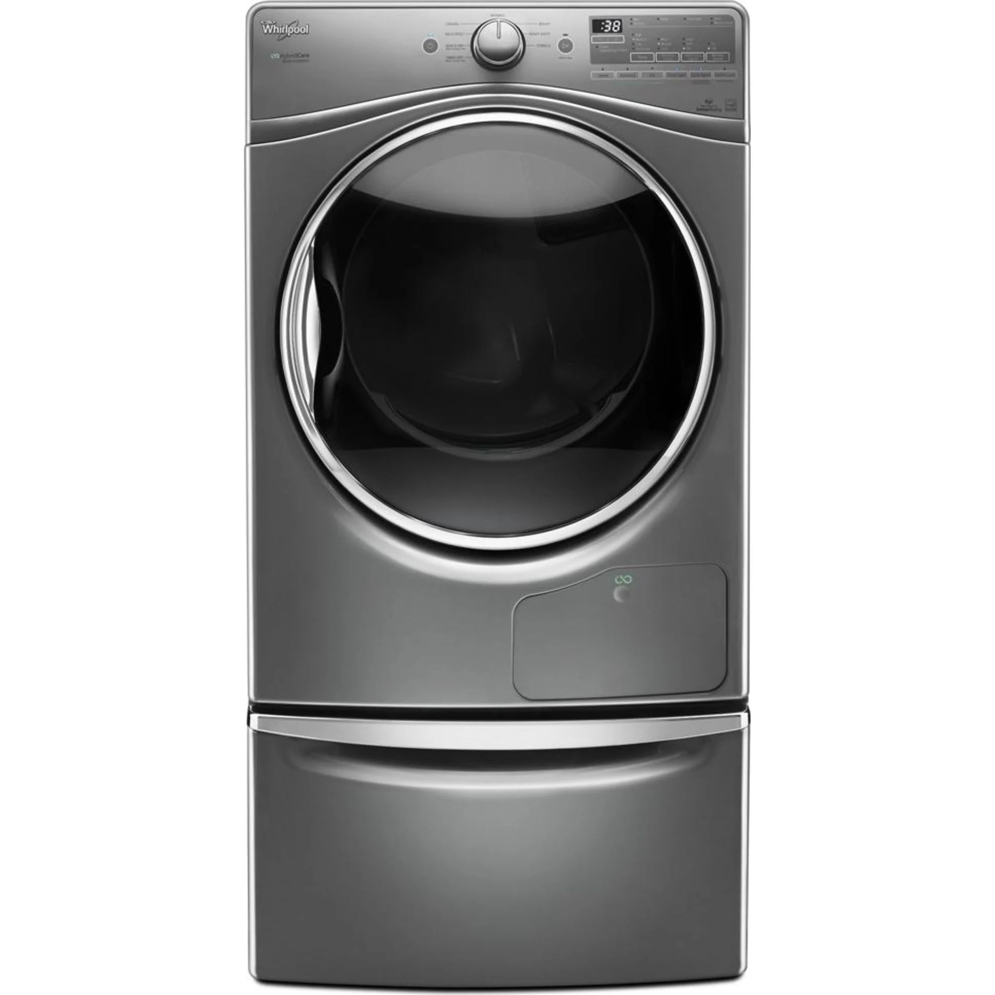 Whirlpool 15.5" (39.4 cm) Pedestal for Front Load Washer and Dryer with Storage -Chrome Shadow (XHPC155YC) - Image 37