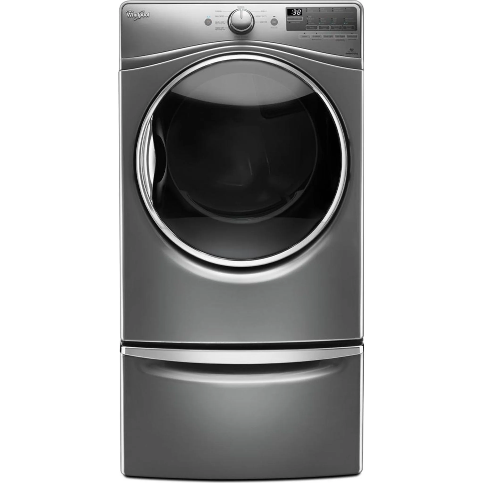 Whirlpool 15.5" (39.4 cm) Pedestal for Front Load Washer and Dryer with Storage -Chrome Shadow (XHPC155YC) - Image 45
