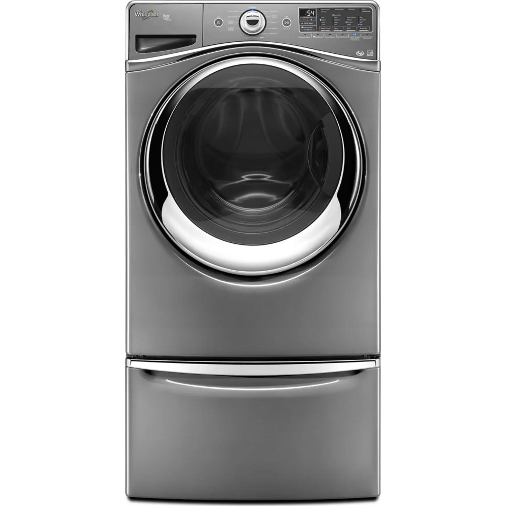 Whirlpool 15.5" (39.4 cm) Pedestal for Front Load Washer and Dryer with Storage -Chrome Shadow (XHPC155YC) - Image 47