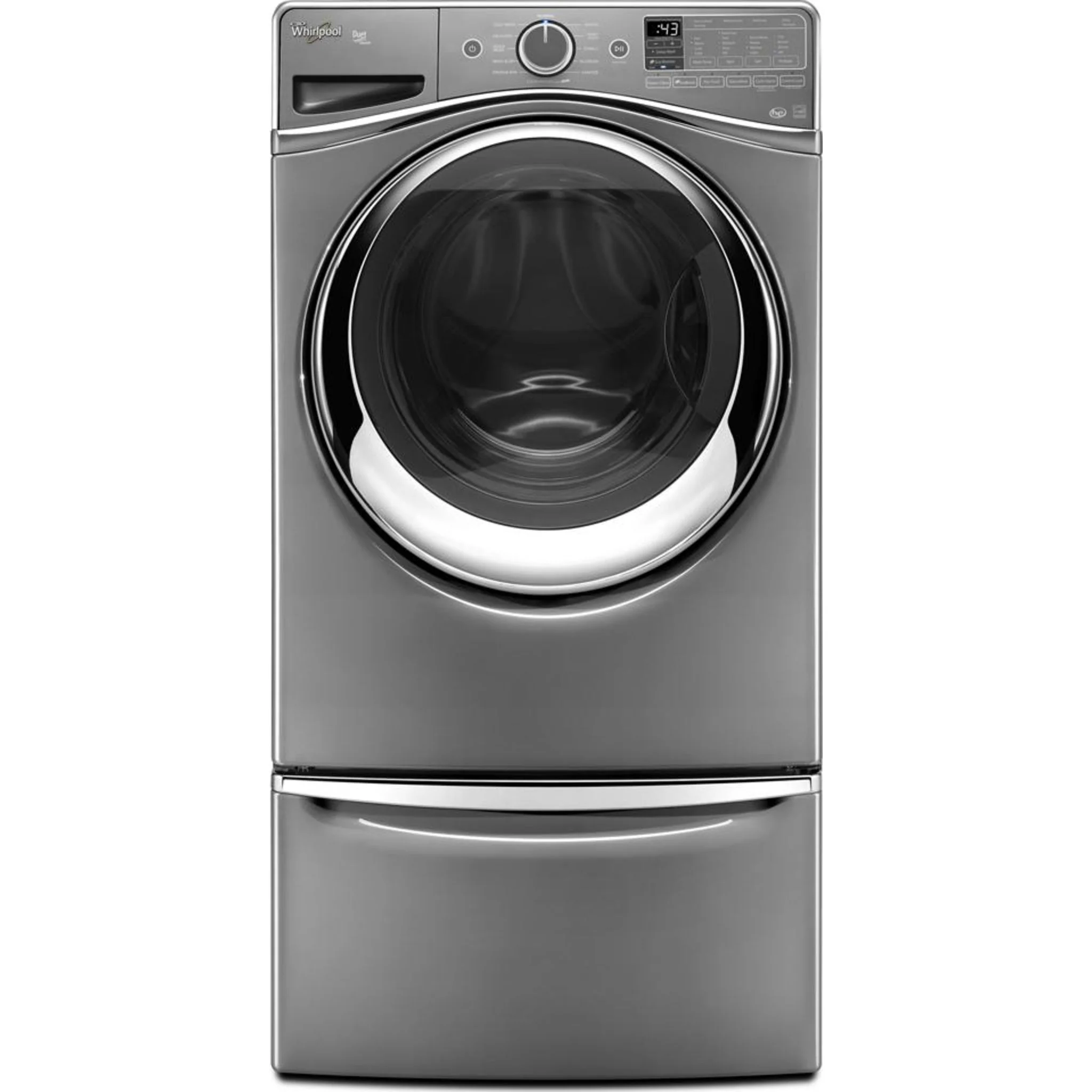 Whirlpool 15.5" (39.4 cm) Pedestal for Front Load Washer and Dryer with Storage -Chrome Shadow (XHPC155YC) - Image 59