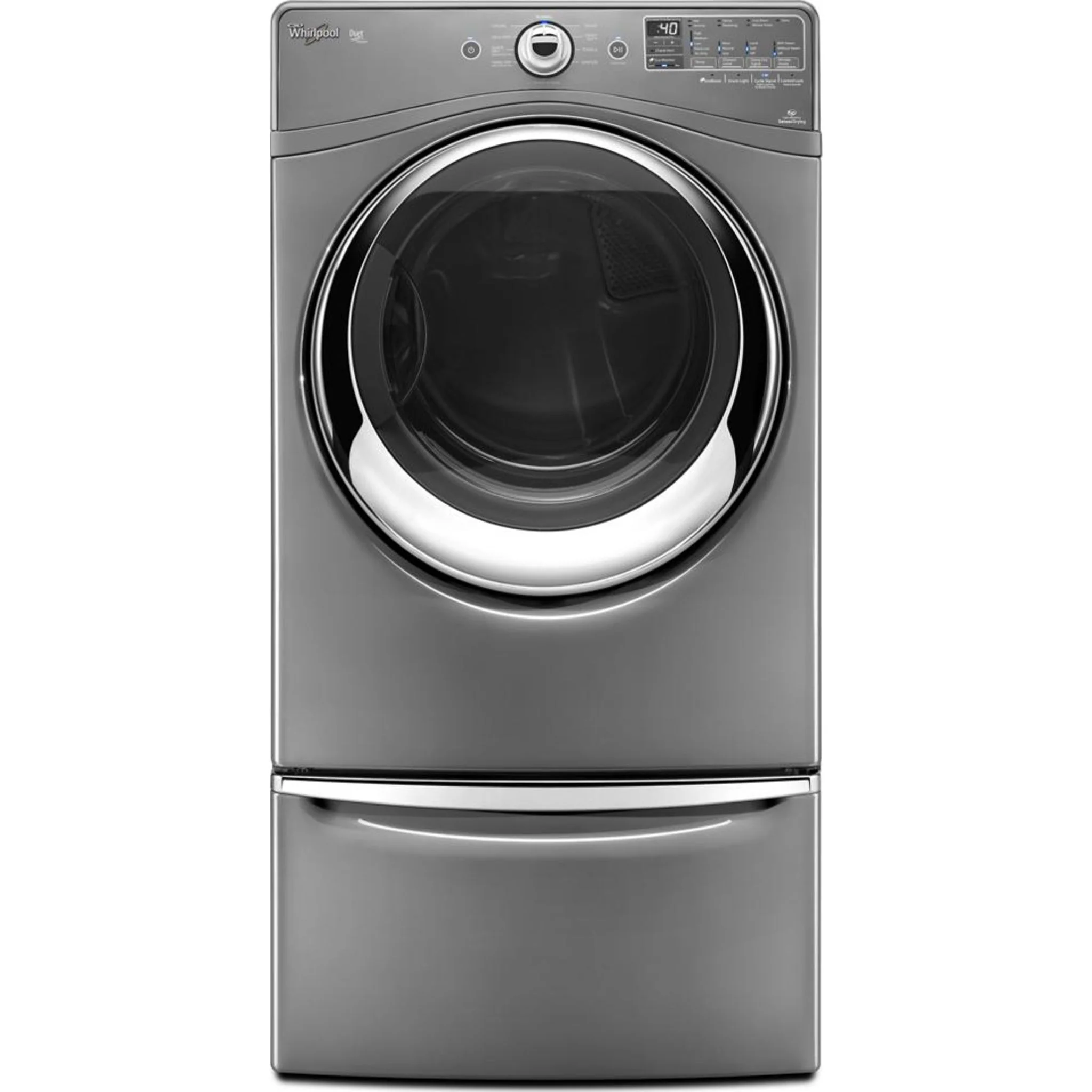 Whirlpool 15.5" (39.4 cm) Pedestal for Front Load Washer and Dryer with Storage -Chrome Shadow (XHPC155YC) - Image 80